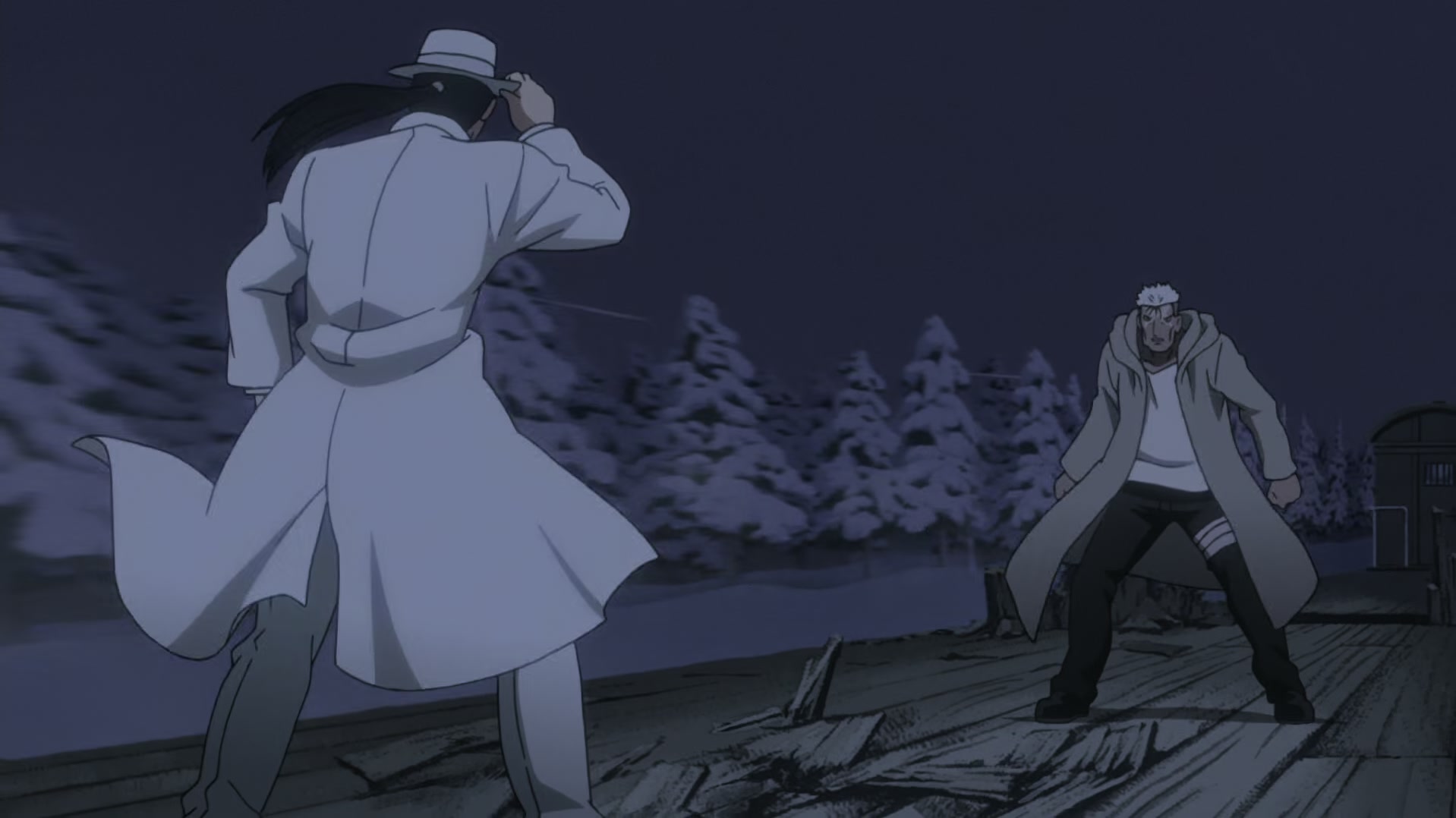 Fullmetal Alchemist: Brotherhood Ep 33: The Northern Wall of Briggs @ 00:09:59