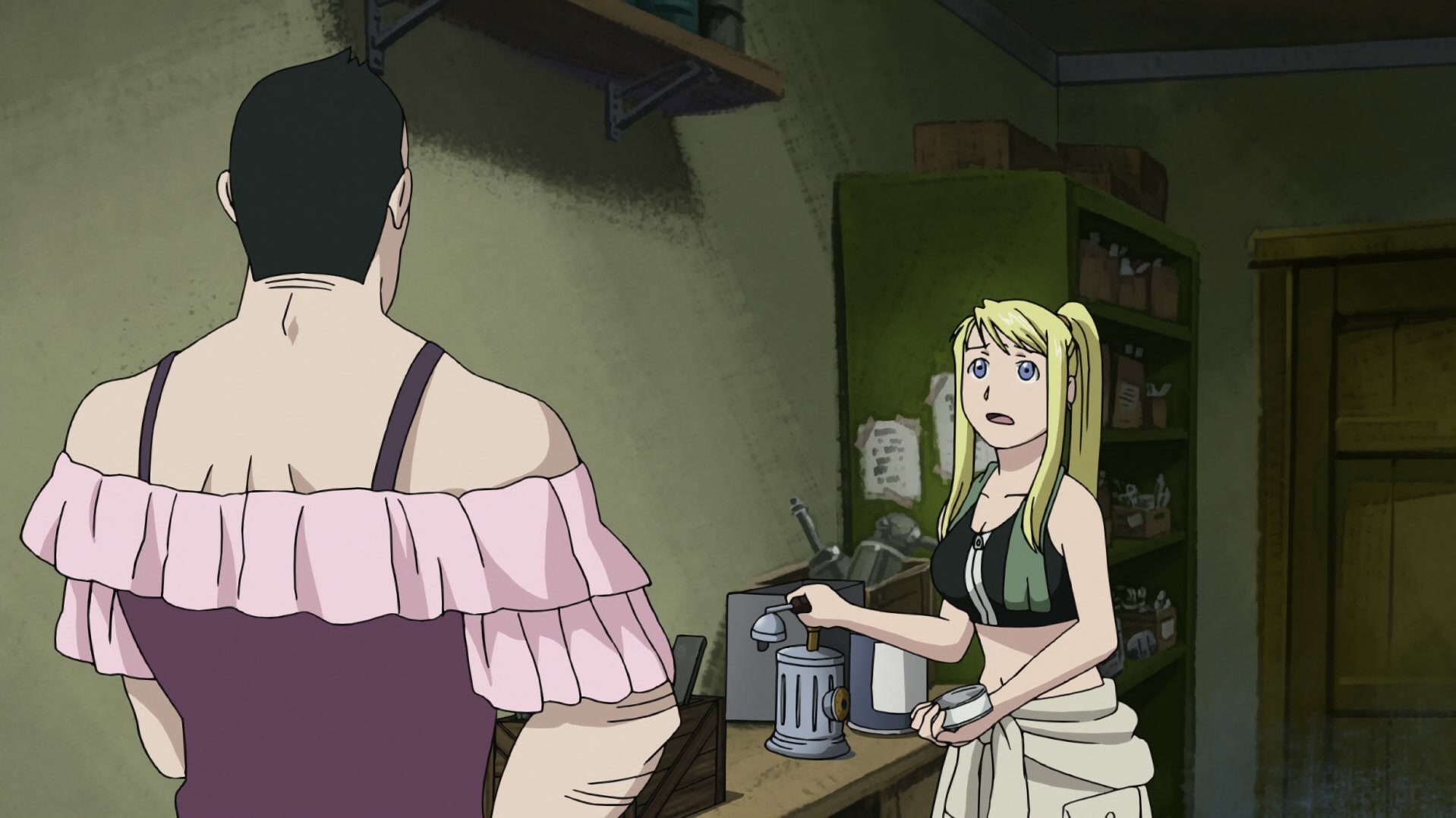 Fullmetal Alchemist: Brotherhood Ep 33: The Northern Wall of Briggs @ 00:15:03