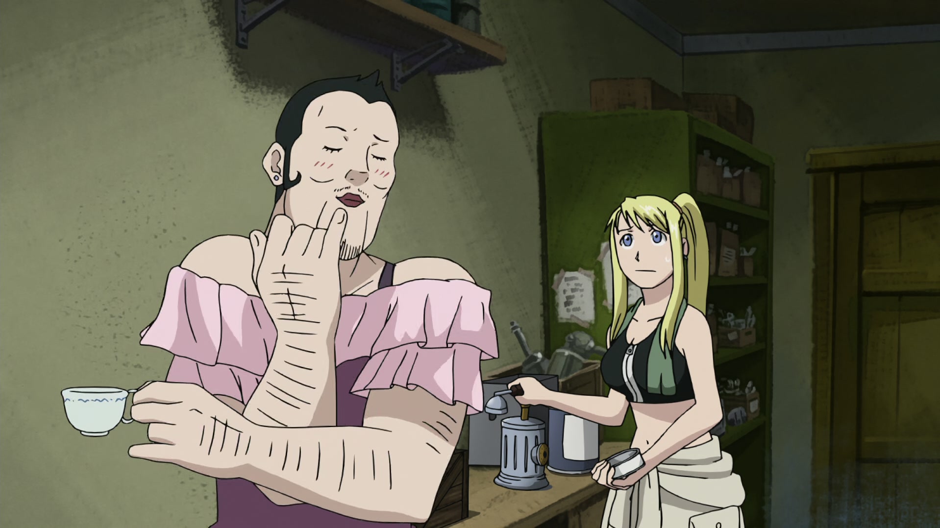 Fullmetal Alchemist: Brotherhood Ep 33: The Northern Wall of Briggs @ 00:15:07