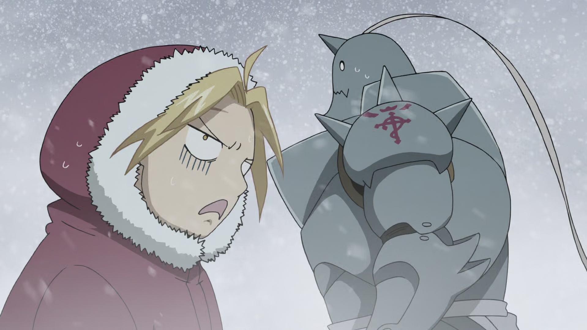 Fullmetal Alchemist: Brotherhood Ep 33: The Northern Wall of Briggs @ 00:16:45