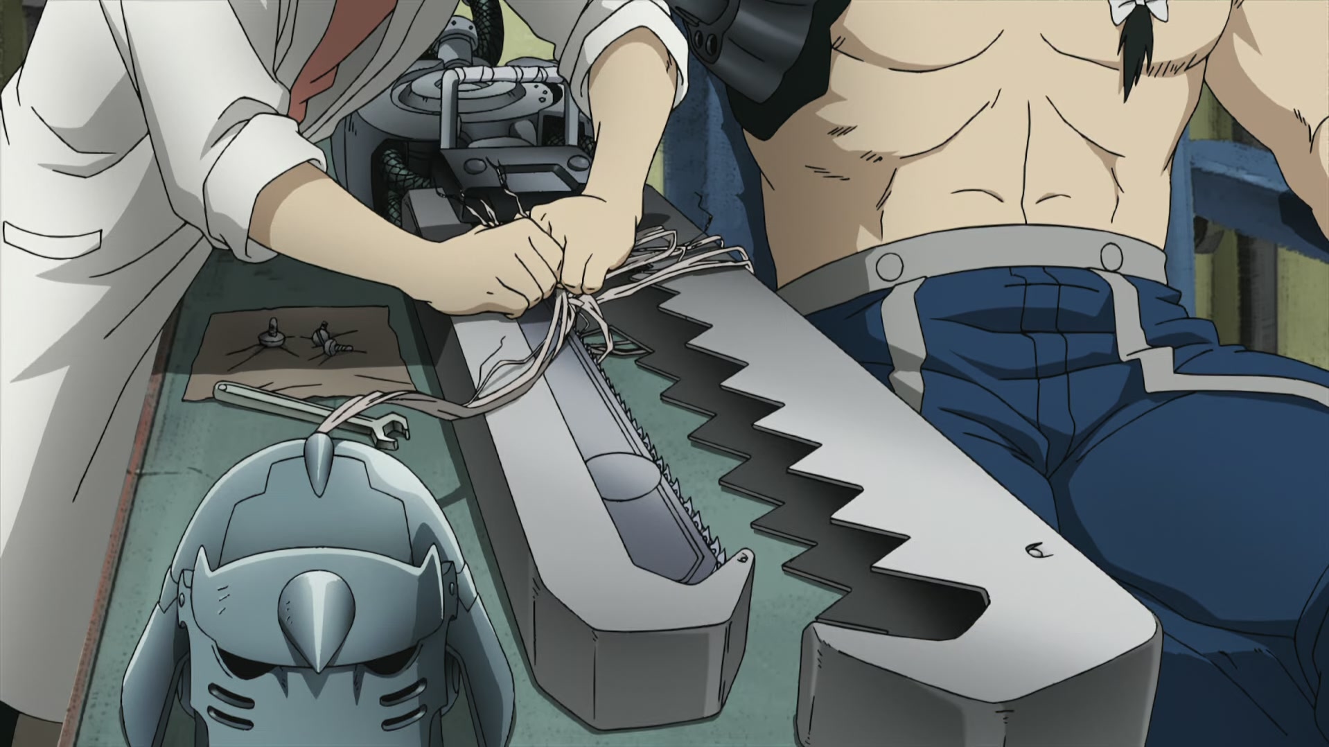 Fullmetal Alchemist: Brotherhood Ep 34: Ice Queen @ 00:02:24