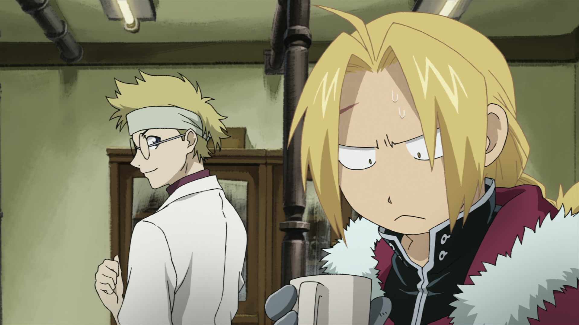 Fullmetal Alchemist: Brotherhood Ep 34: Ice Queen @ 00:03:29