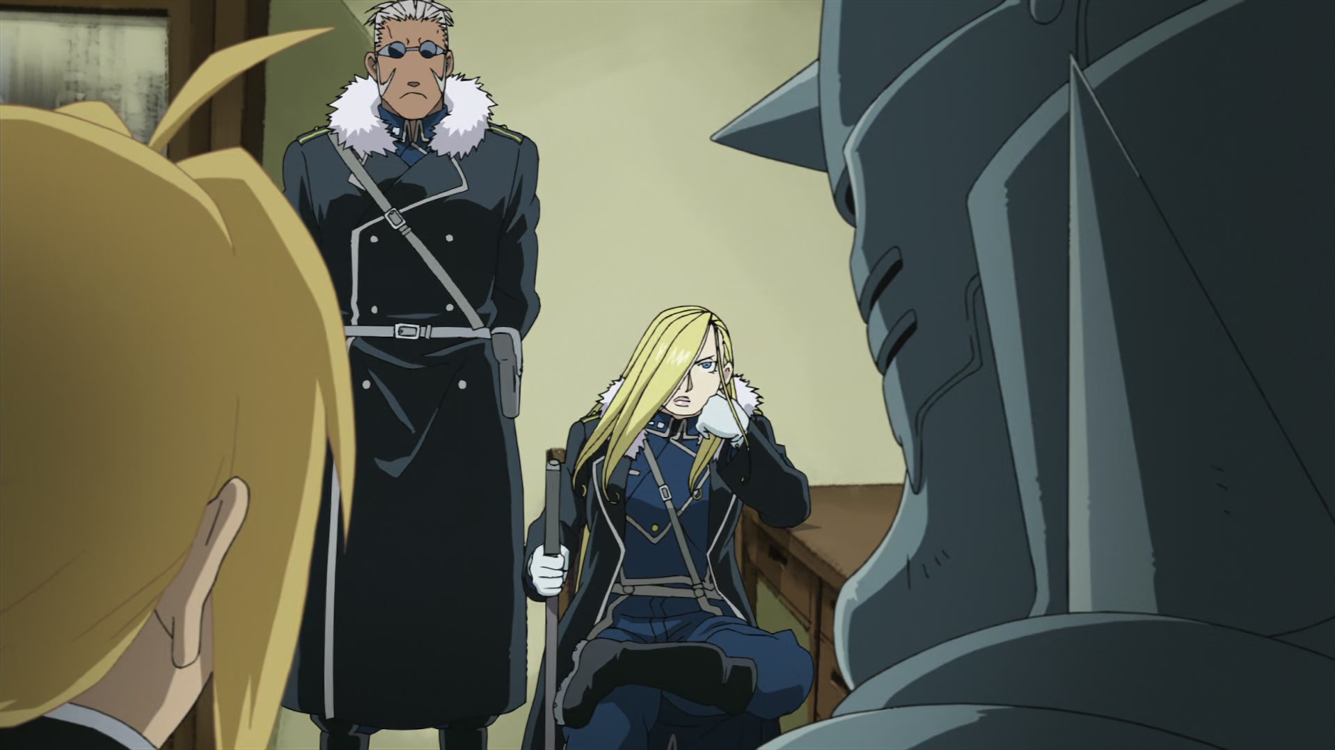Fullmetal Alchemist: Brotherhood Ep 34: Ice Queen @ 00:05:04