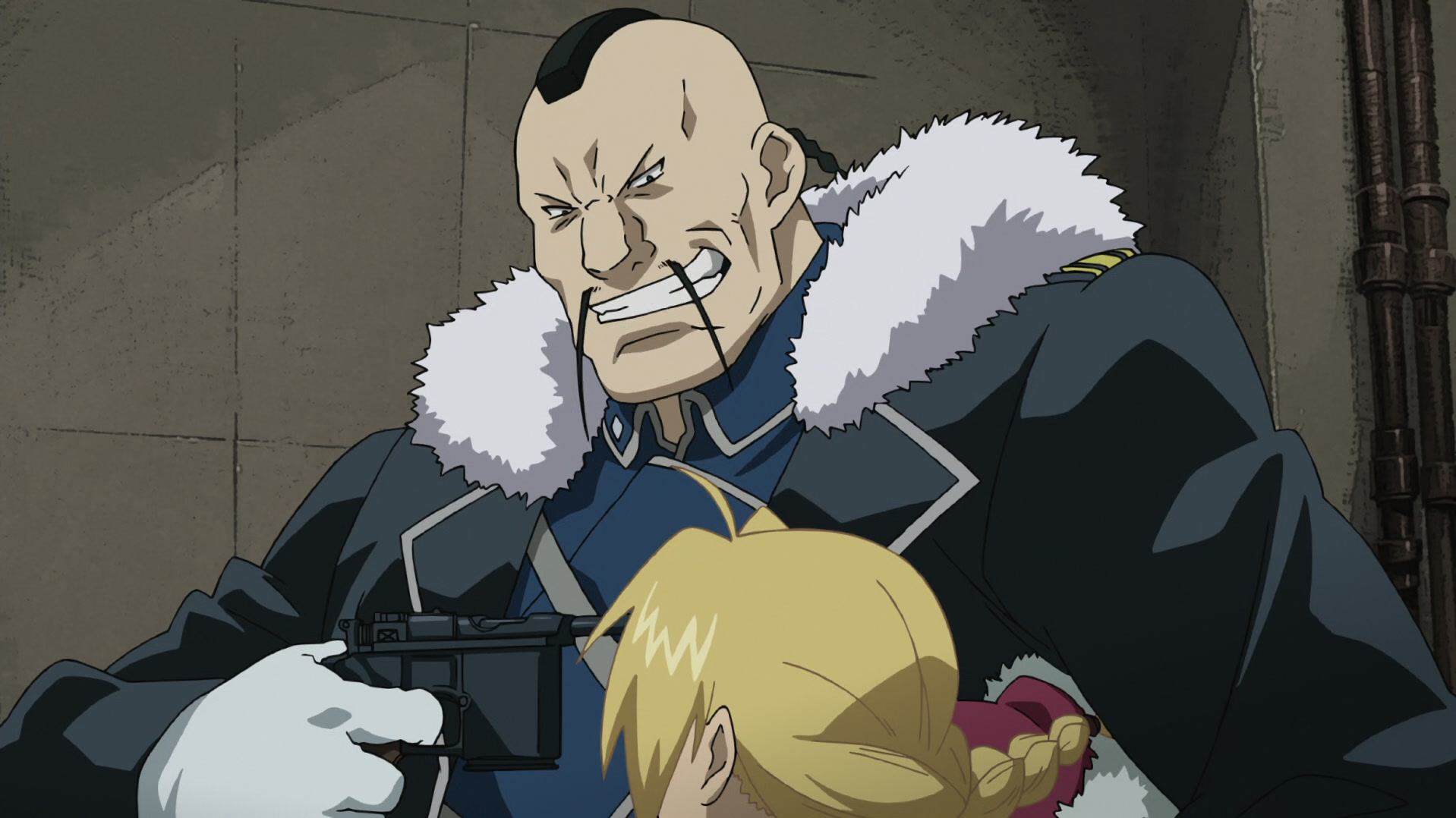 Fullmetal Alchemist: Brotherhood Ep 35: The Shape of This Country @ 00:01:53