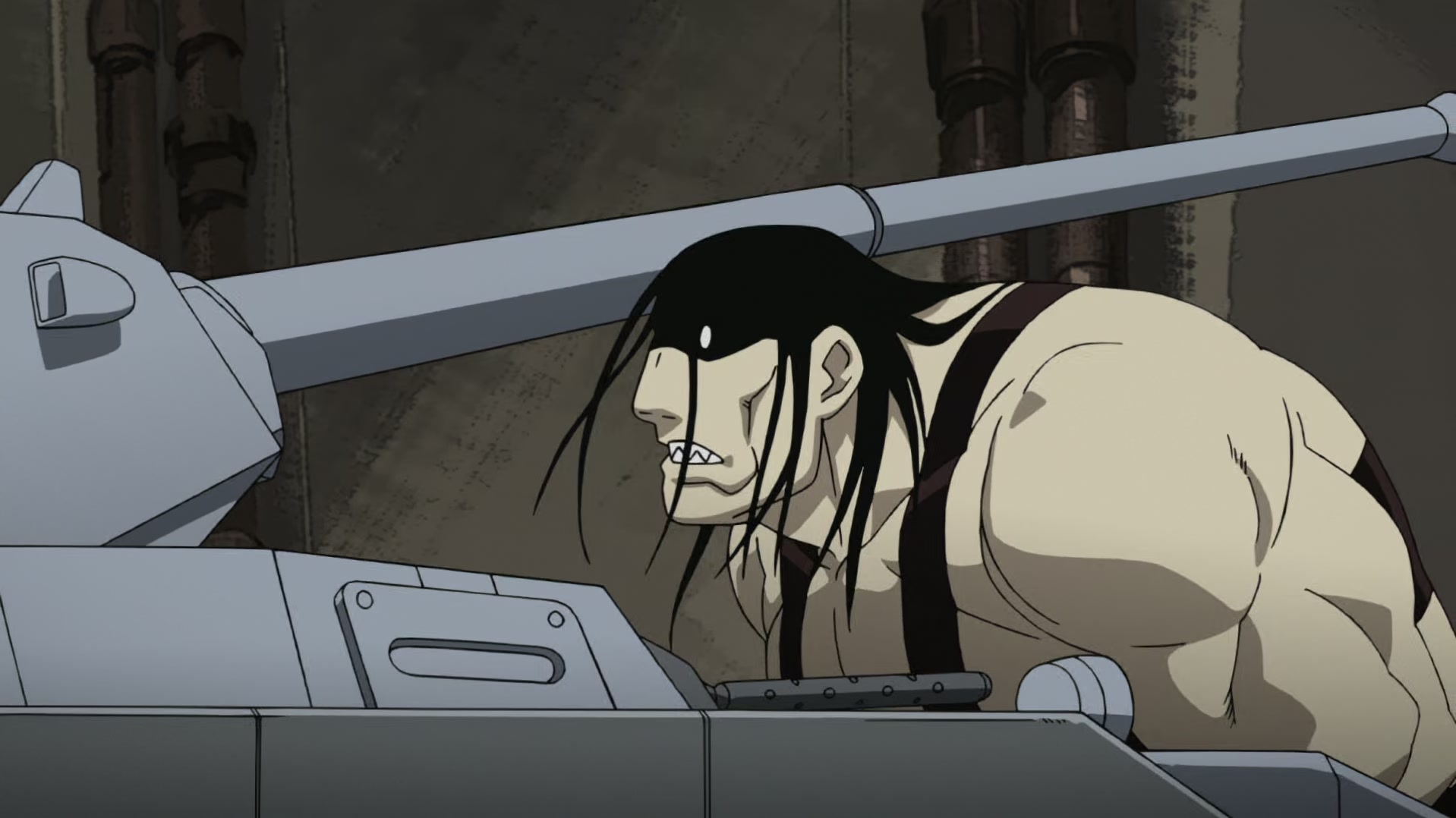 Fullmetal Alchemist: Brotherhood Ep 35: The Shape of This Country @ 00:02:27