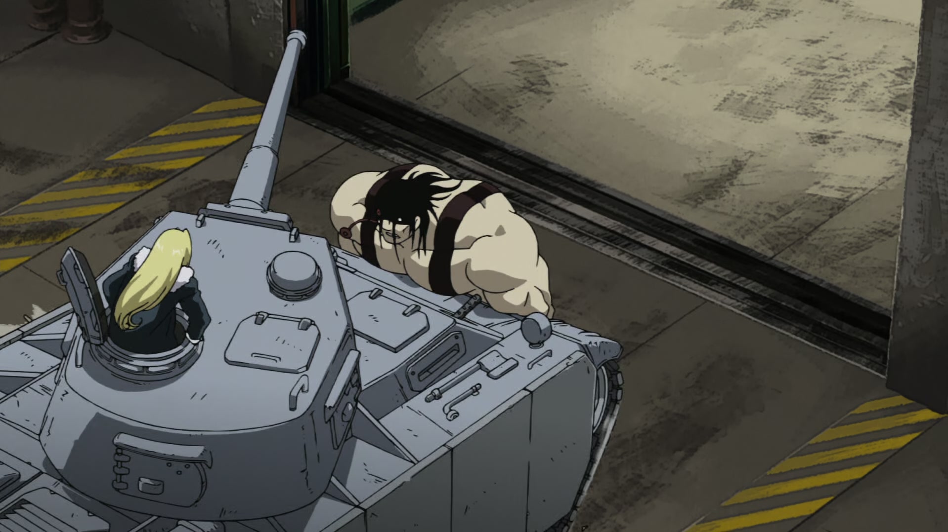 Fullmetal Alchemist: Brotherhood Ep 35: The Shape of This Country @ 00:02:37