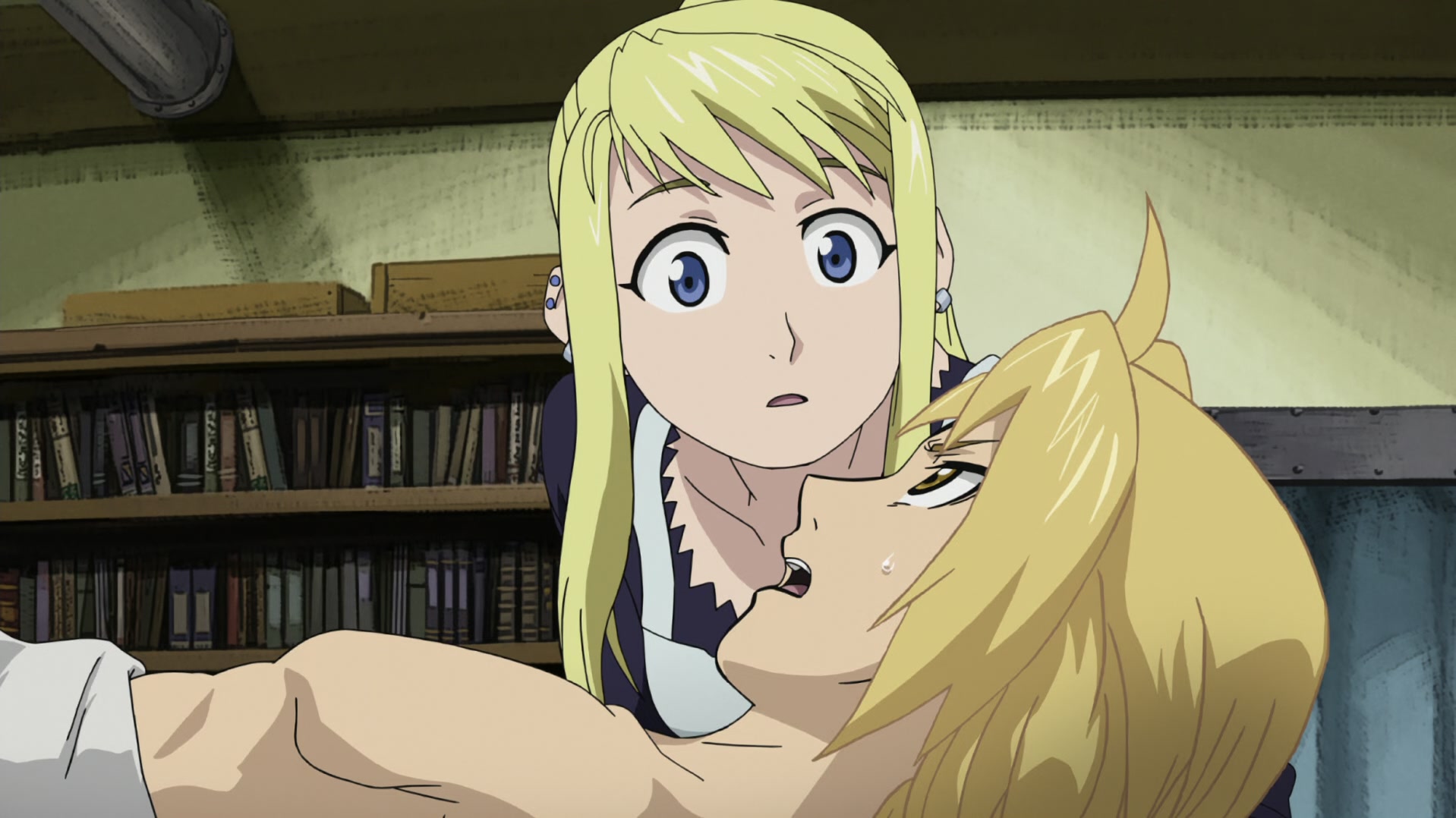 Fullmetal Alchemist: Brotherhood Ep 37: The First Homunculus @ 00:03:38