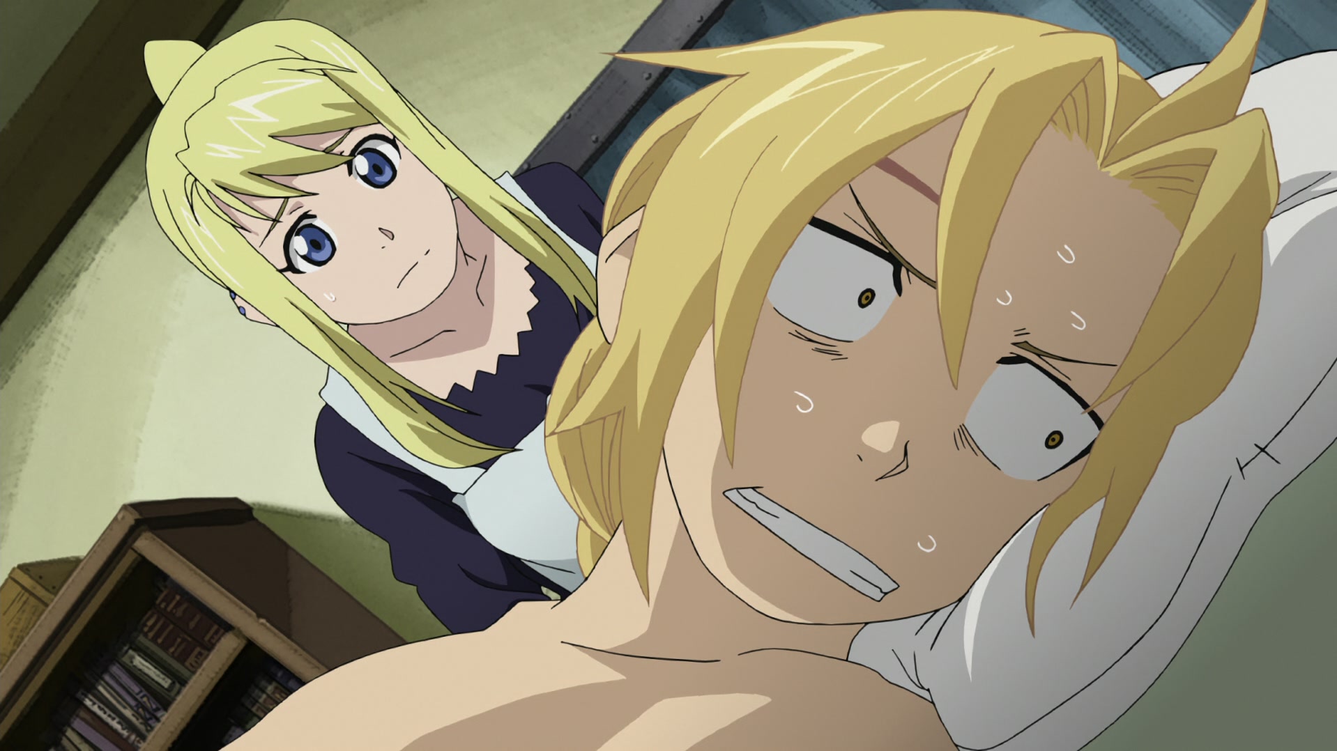 Fullmetal Alchemist: Brotherhood Ep 37: The First Homunculus @ 00:04:13