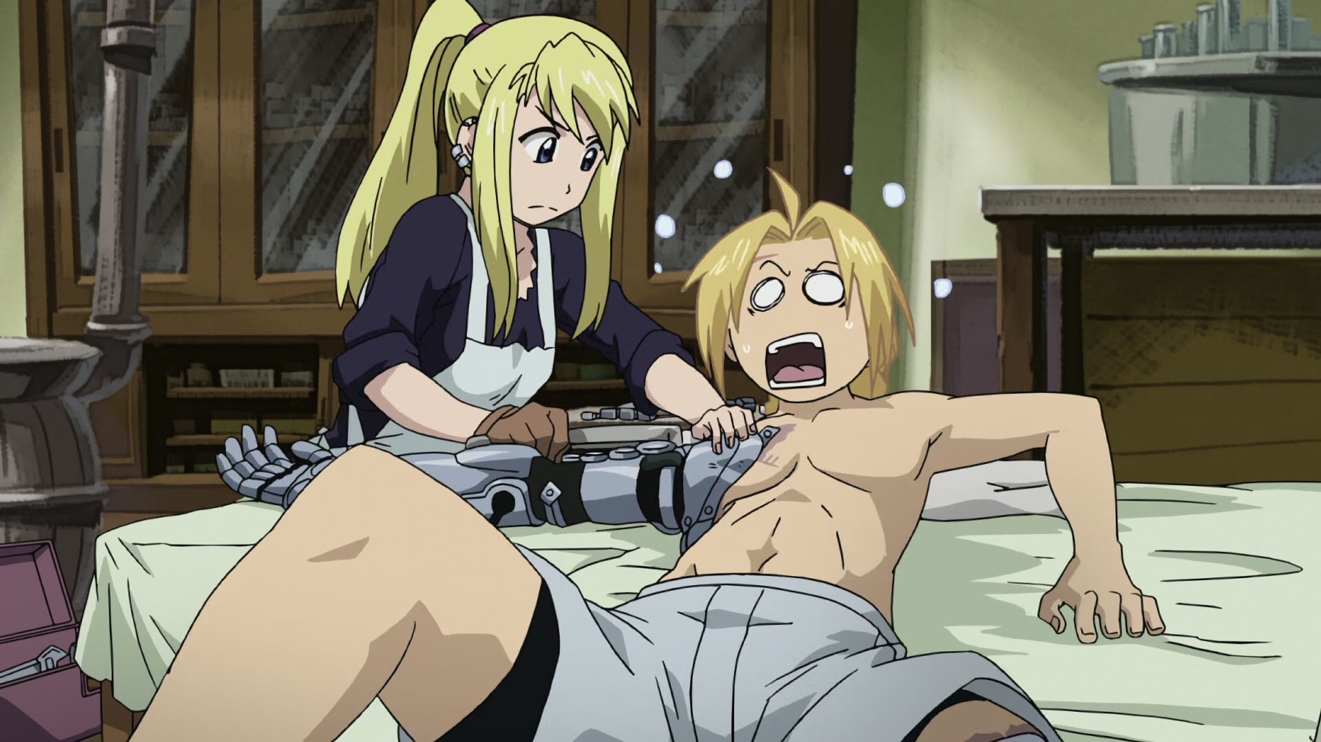Fullmetal Alchemist: Brotherhood Ep 37: The First Homunculus @ 00:04:34
