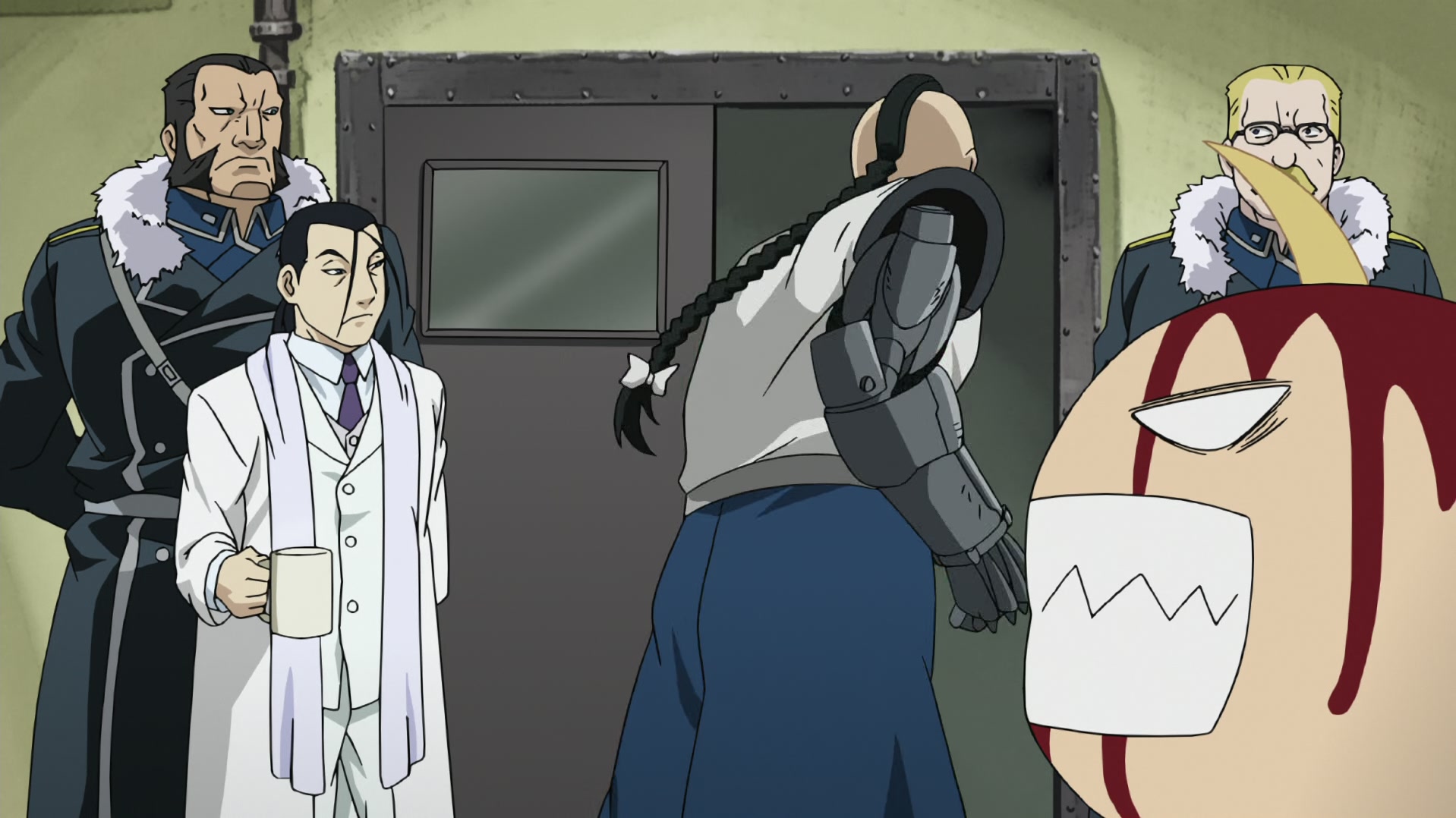 Fullmetal Alchemist: Brotherhood Ep 37: The First Homunculus @ 00:06:01