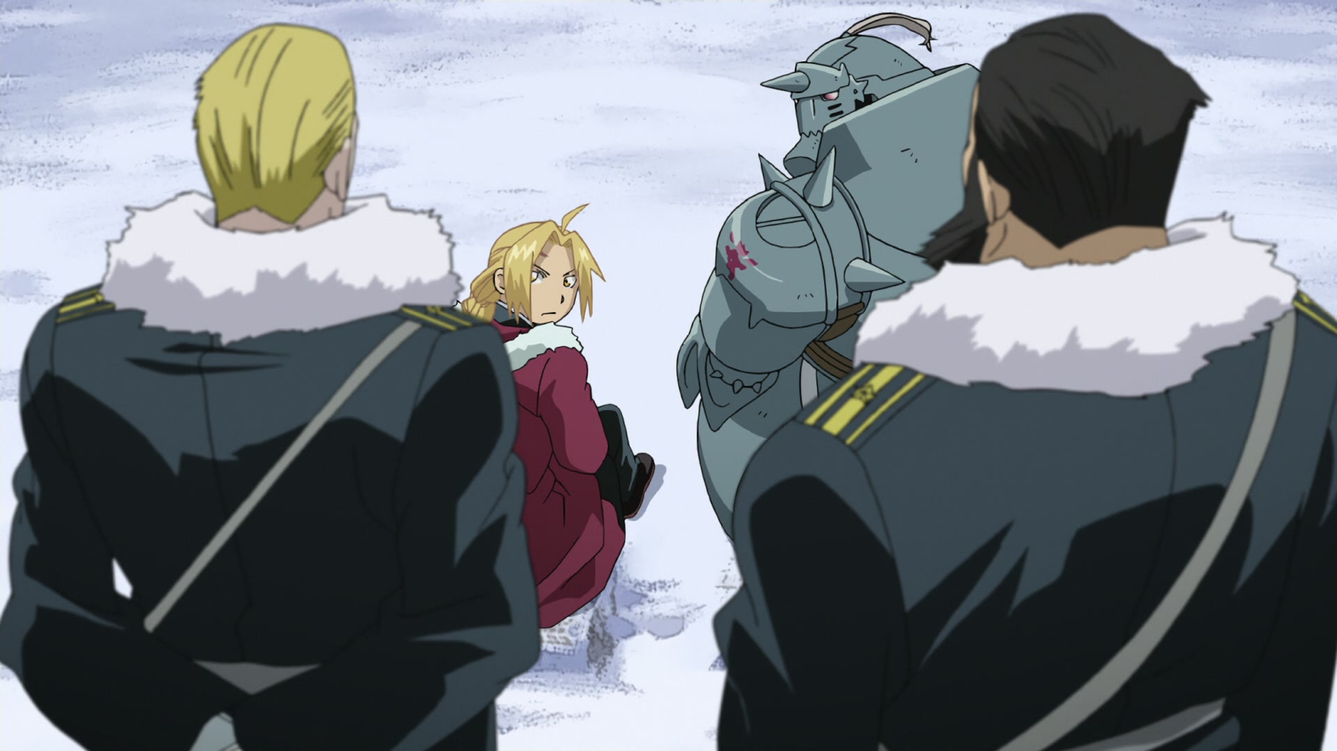 Fullmetal Alchemist: Brotherhood Ep 38: Conflict at Baschool @ 00:03:49