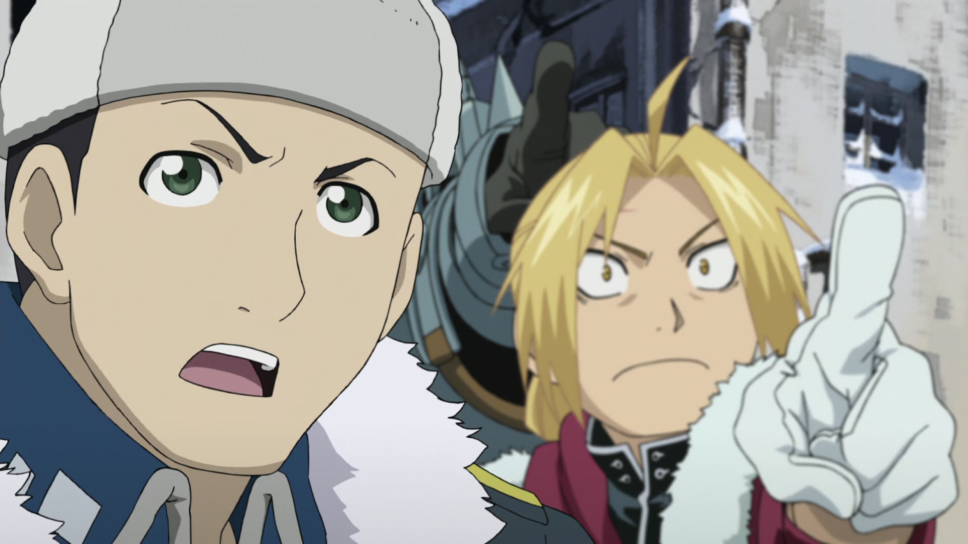 Fullmetal Alchemist: Brotherhood Ep 38: Conflict at Baschool @ 00:04:12