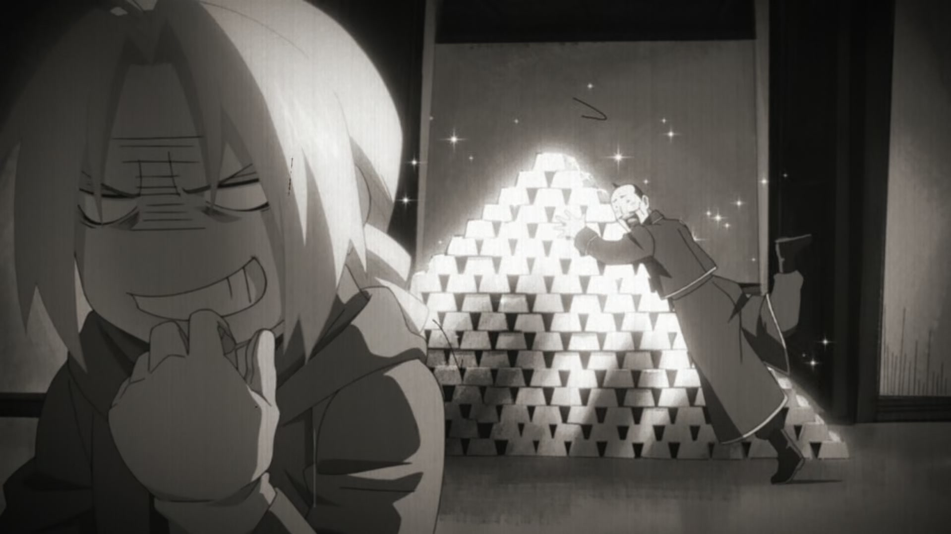 Fullmetal Alchemist: Brotherhood Ep 38: Conflict at Baschool @ 00:07:53