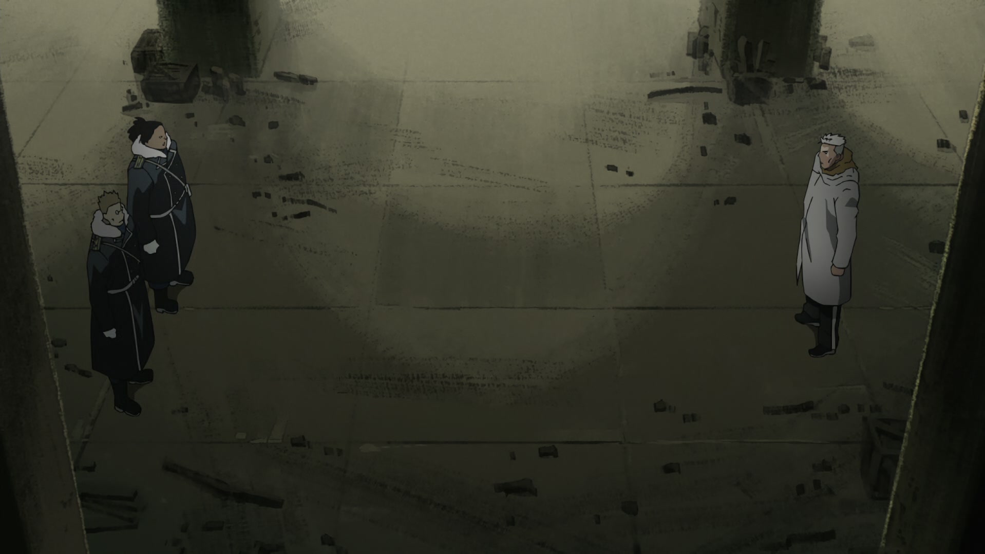 Fullmetal Alchemist: Brotherhood Ep 38: Conflict at Baschool @ 00:11:07