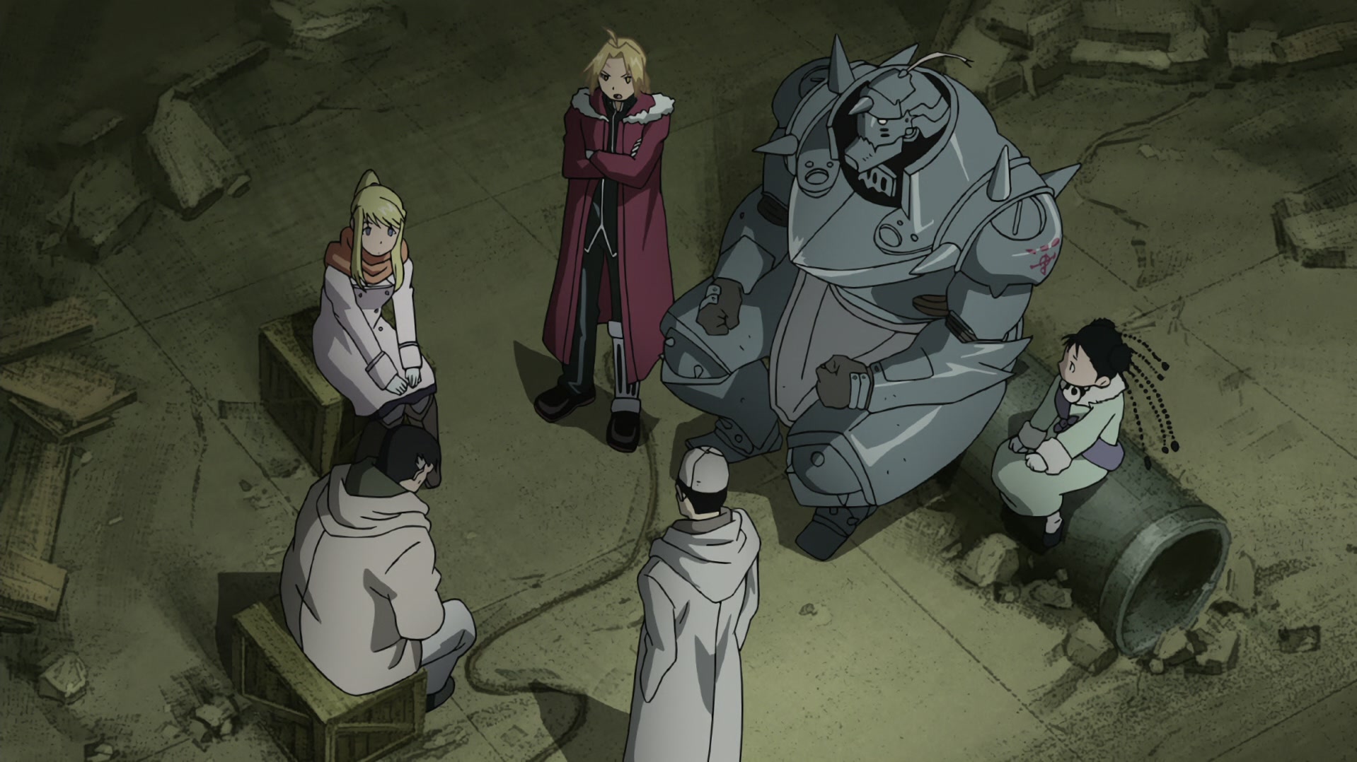 Fullmetal Alchemist: Brotherhood Ep 38: Conflict at Baschool @ 00:11:44