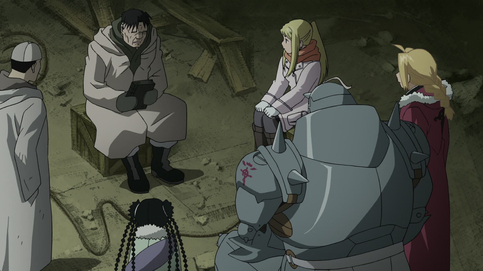 Fullmetal Alchemist: Brotherhood Ep 38: Conflict at Baschool @ 00:12:21