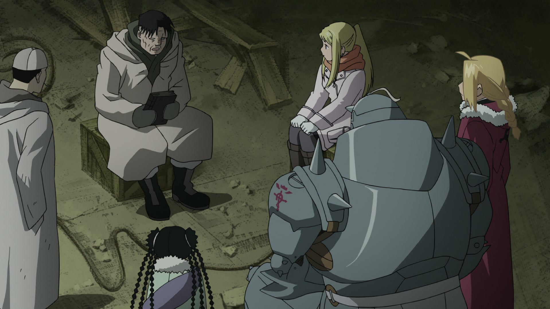 Fullmetal Alchemist: Brotherhood Ep 38: Conflict at Baschool @ 00:12:25