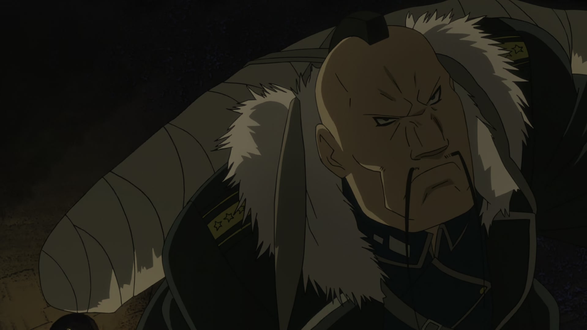 Fullmetal Alchemist: Brotherhood Ep 38: Conflict at Baschool @ 00:19:36