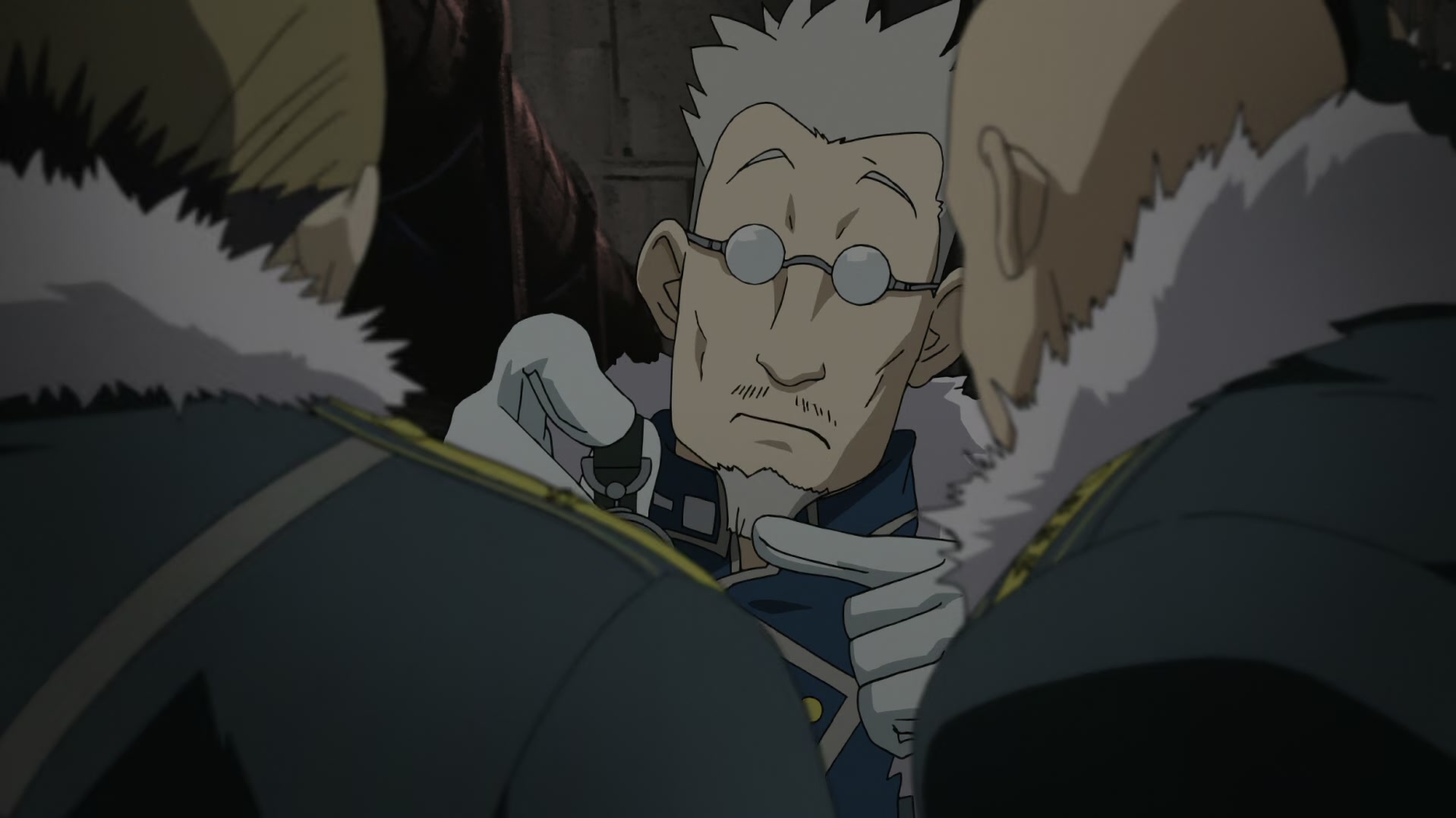 Fullmetal Alchemist: Brotherhood Ep 38: Conflict at Baschool @ 00:20:07