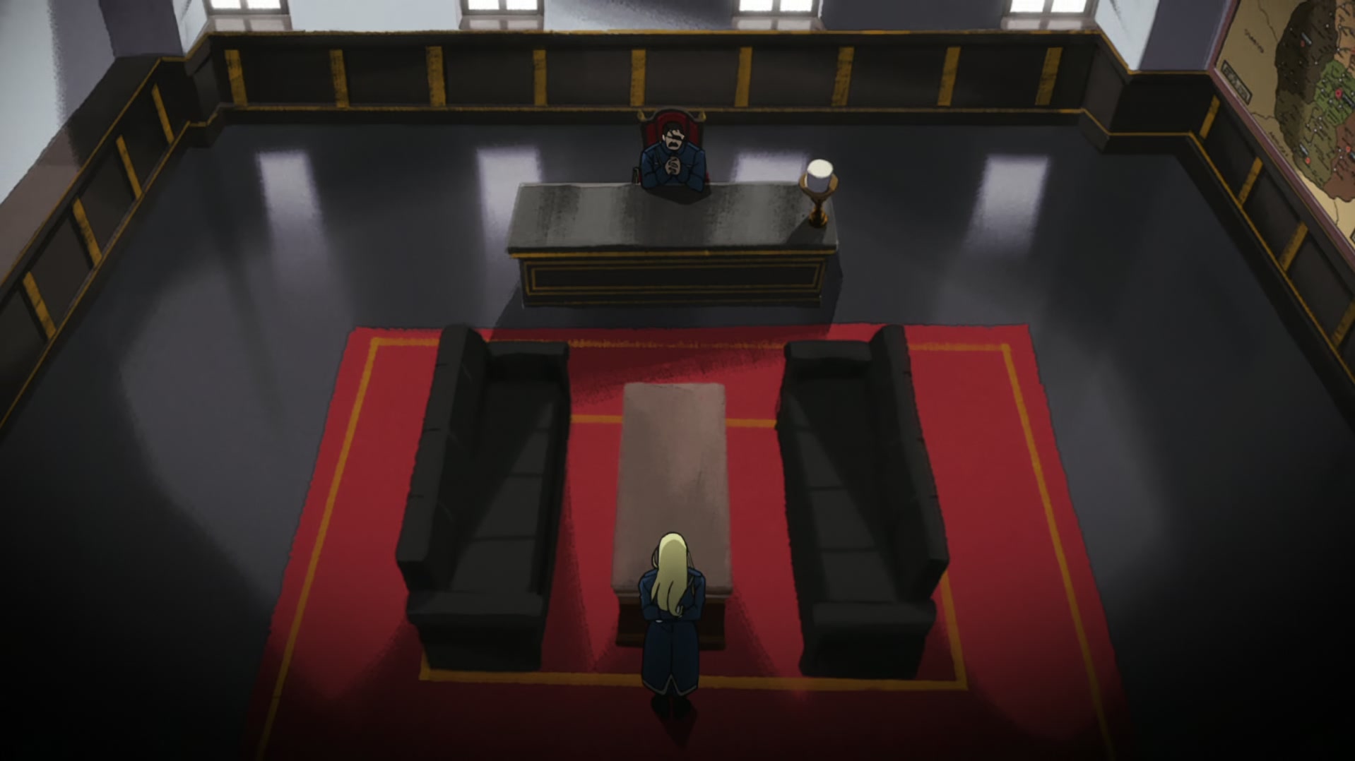 Fullmetal Alchemist: Brotherhood Ep 40: Homunculus (The Dwarf in the Flask) @ 00:03:53