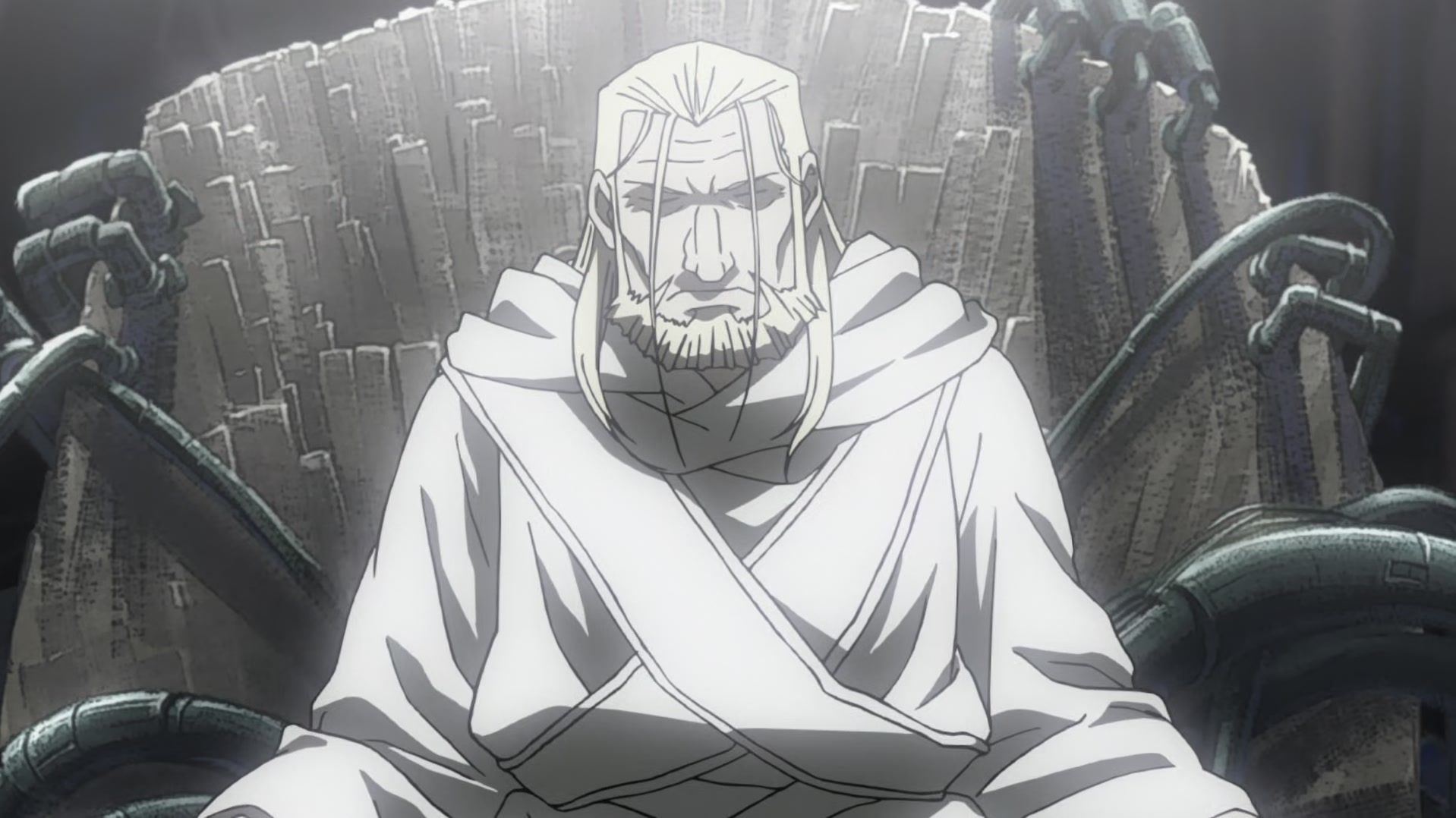 Fullmetal Alchemist: Brotherhood Ep 40: Homunculus (The Dwarf in the Flask) @ 00:07:11