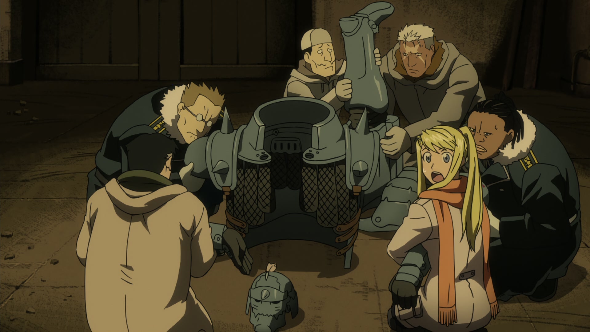Fullmetal Alchemist: Brotherhood Ep 42: Signs of a Counteroffensive @ 00:03:52