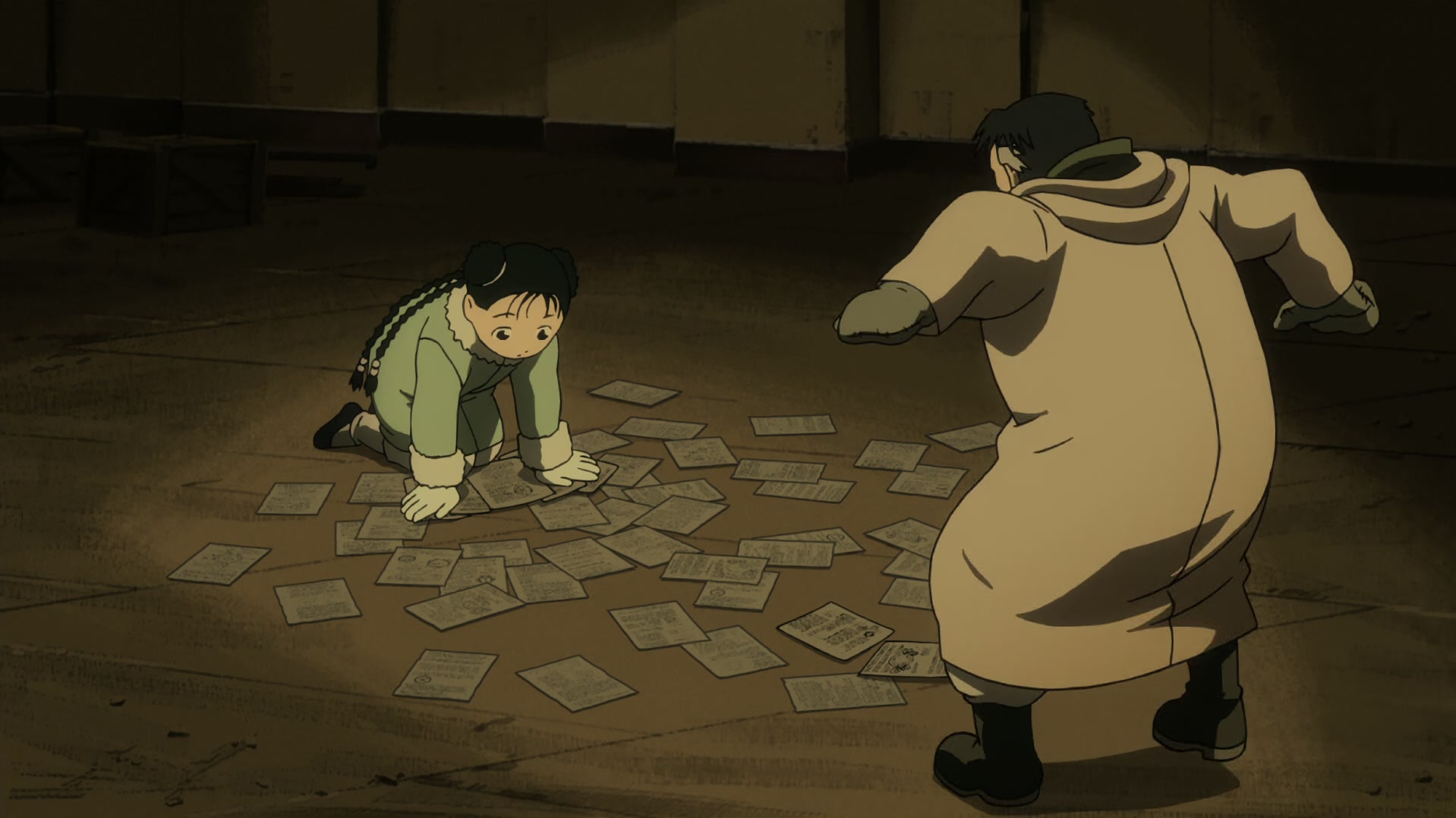 Fullmetal Alchemist: Brotherhood Ep 42: Signs of a Counteroffensive @ 00:03:55