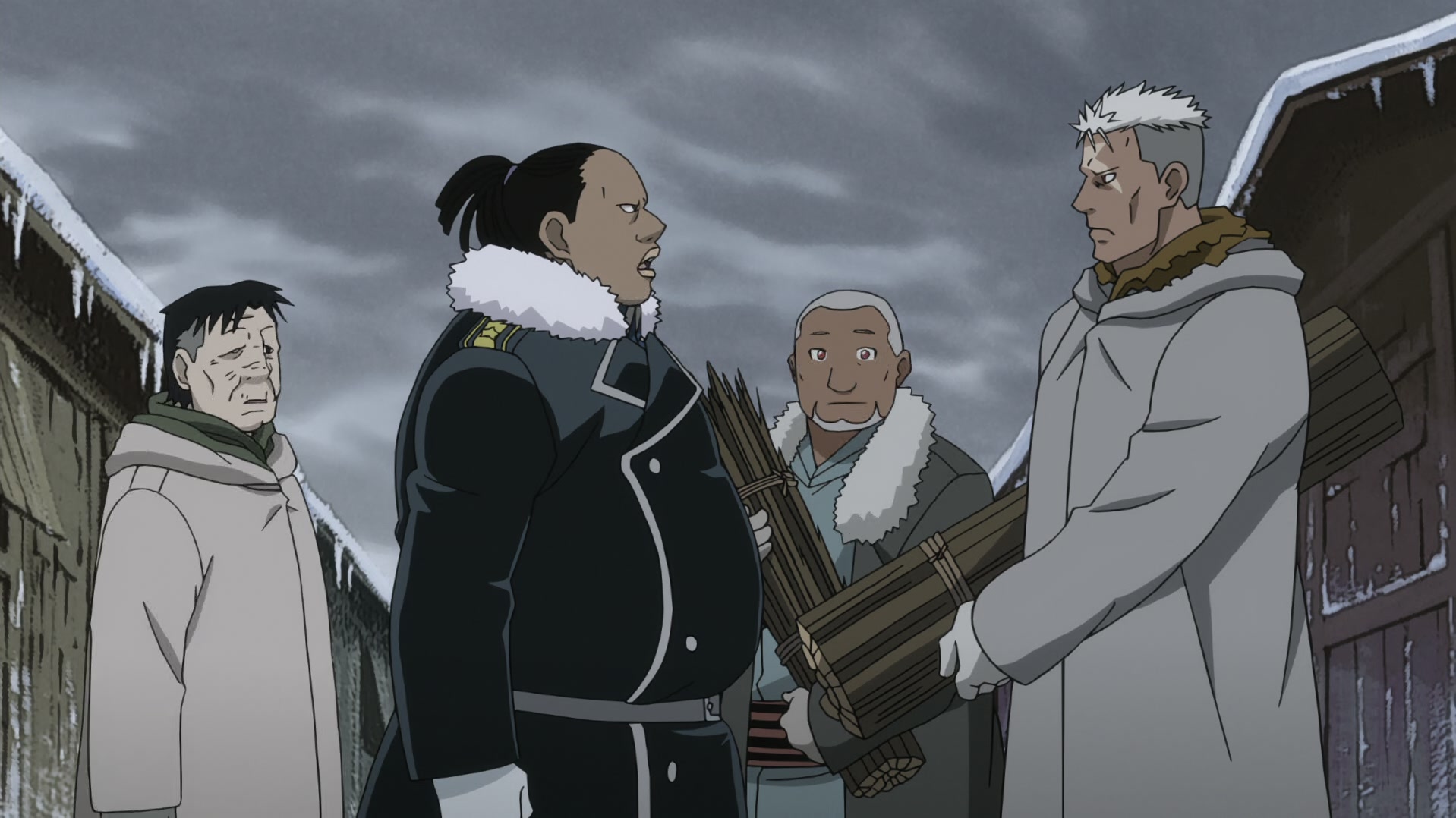 Fullmetal Alchemist: Brotherhood Ep 43: Bite of the Ant @ 00:03:14