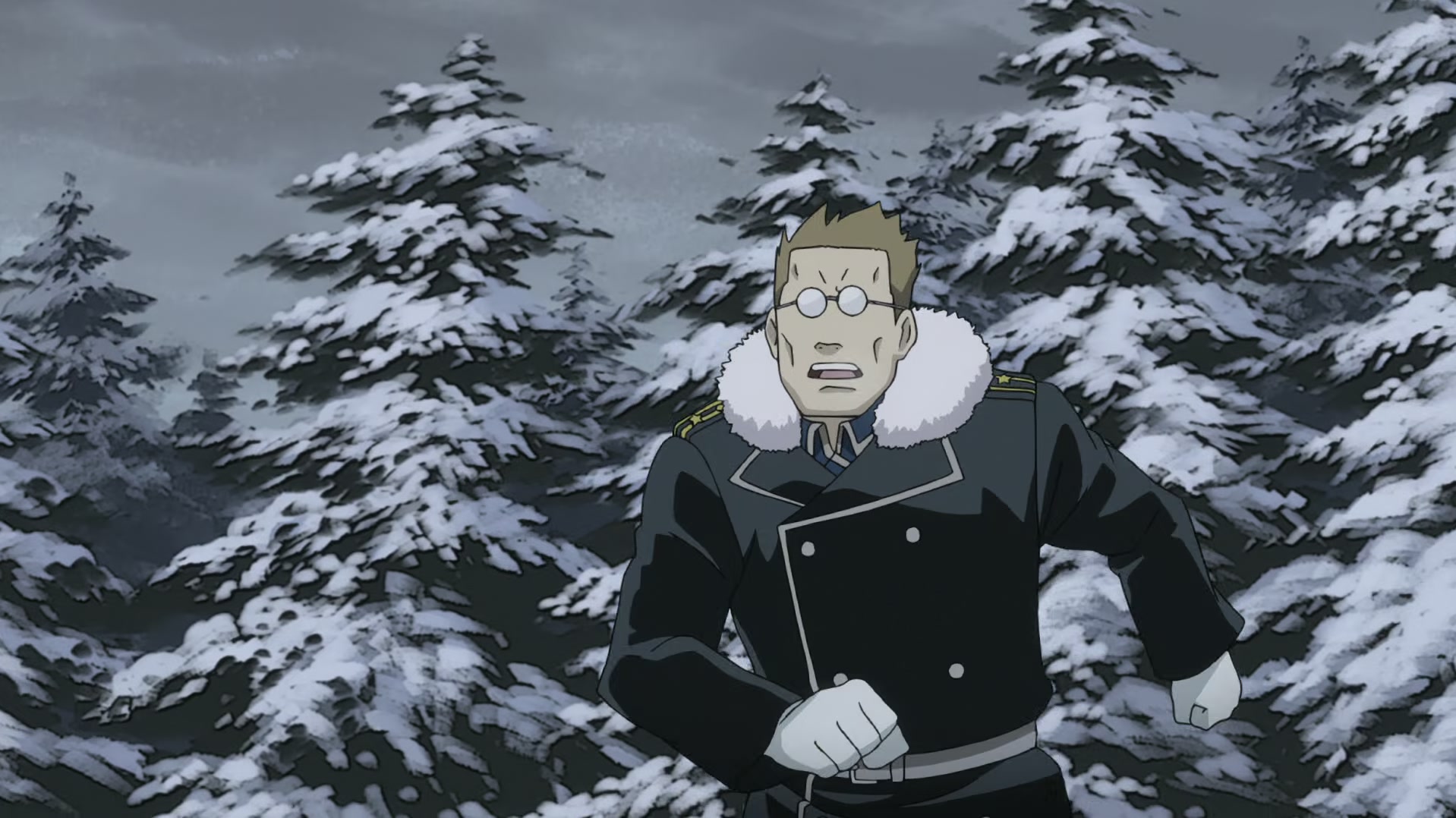 Fullmetal Alchemist: Brotherhood Ep 43: Bite of the Ant @ 00:03:34