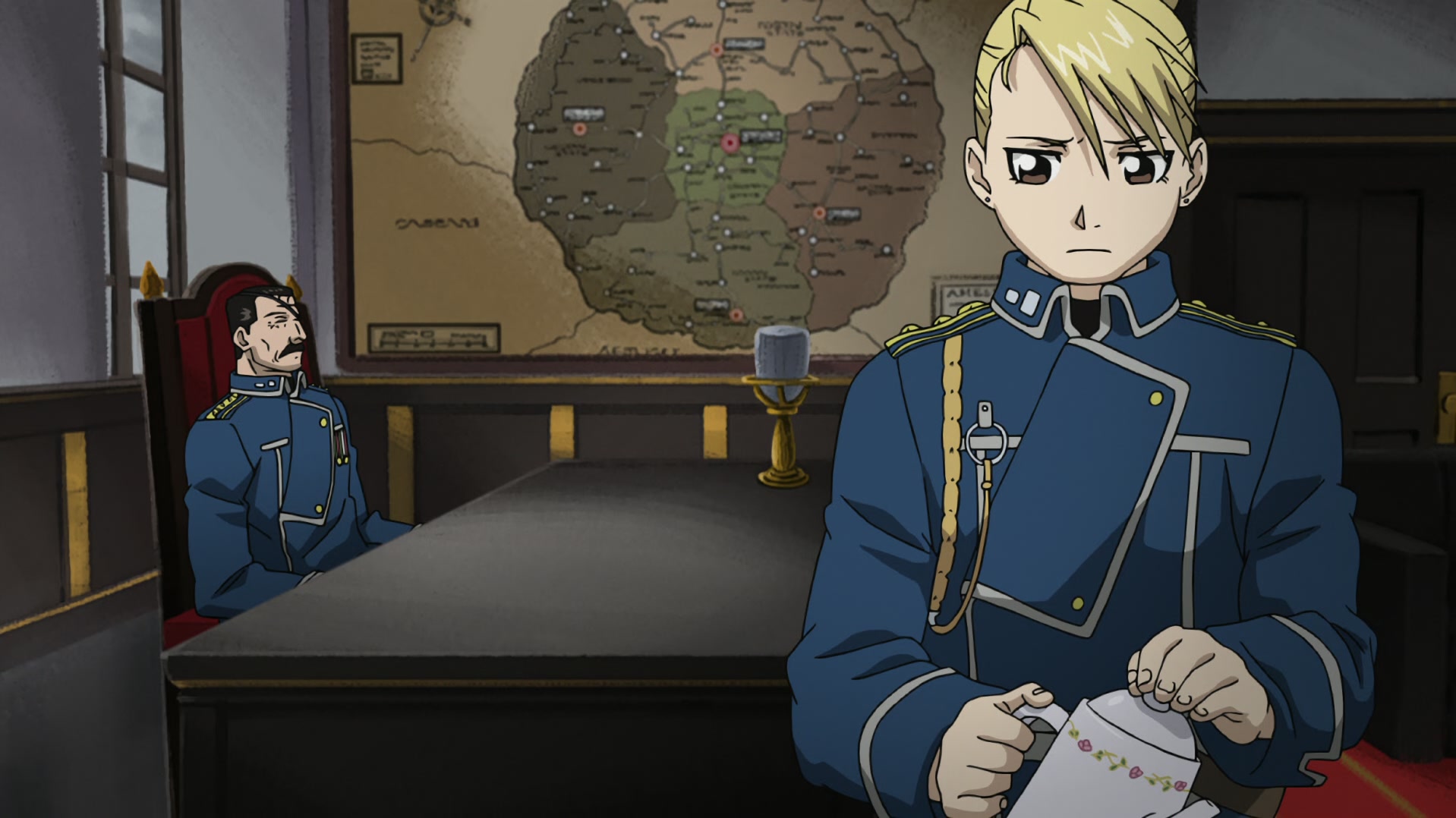 Fullmetal Alchemist: Brotherhood Ep 43: Bite of the Ant @ 00:03:58