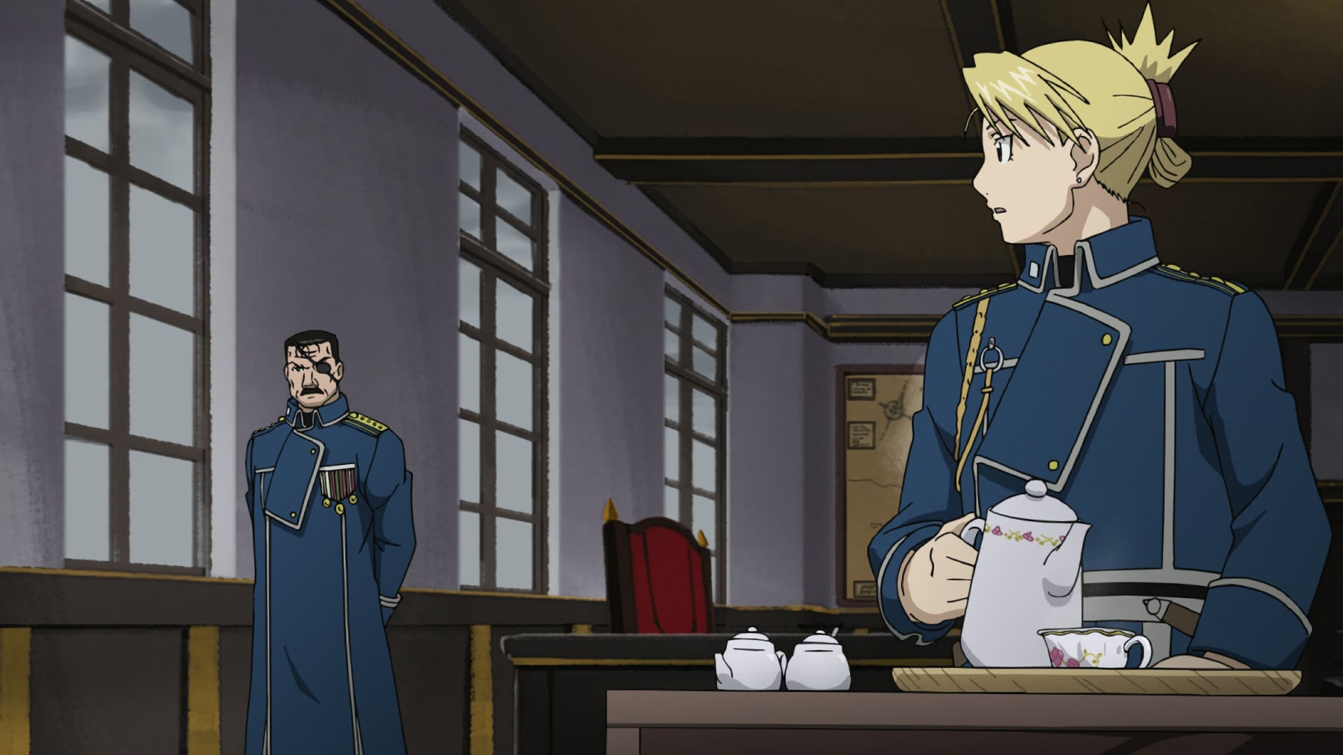 Fullmetal Alchemist: Brotherhood Ep 43: Bite of the Ant @ 00:04:49