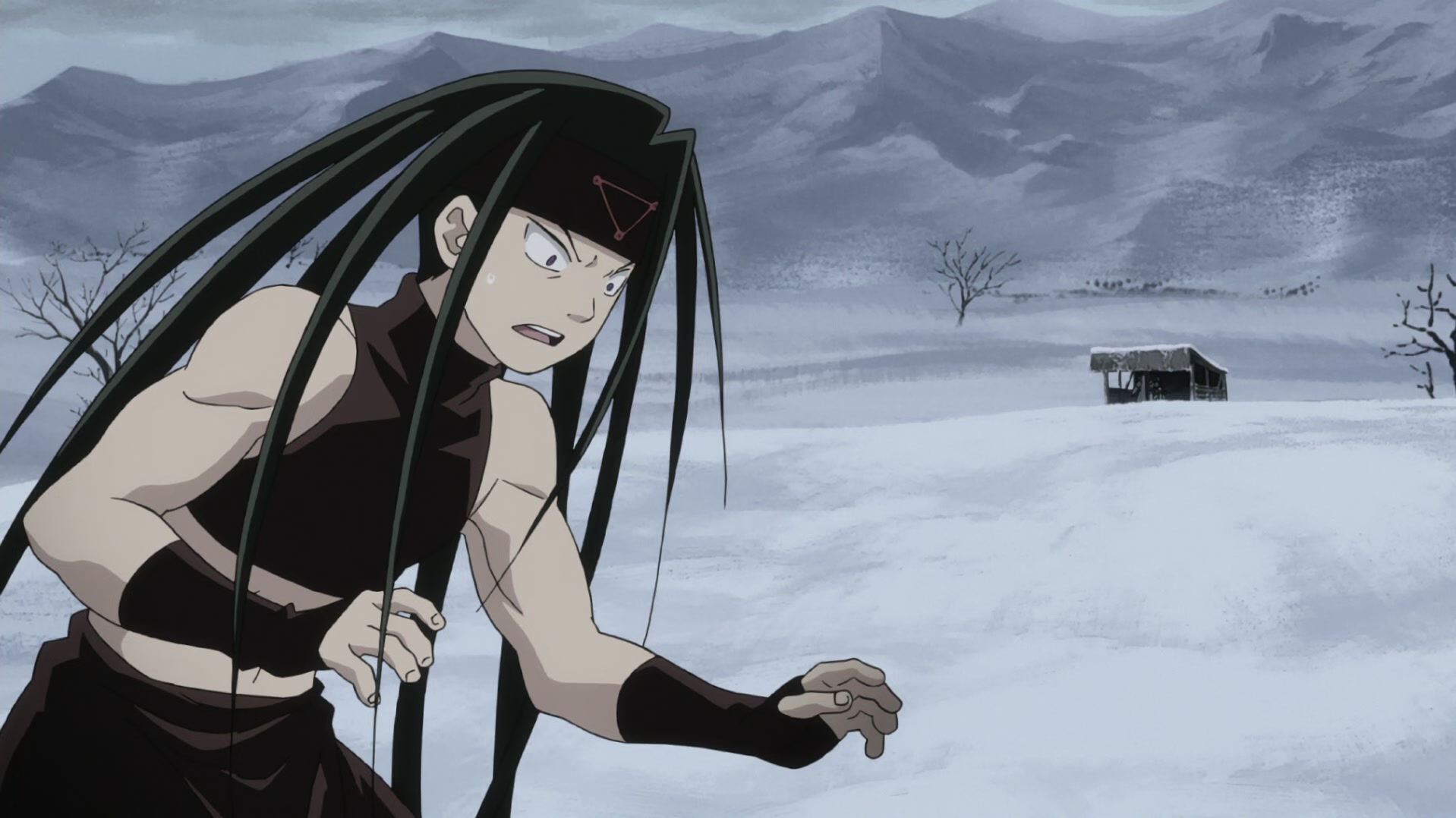 Fullmetal Alchemist: Brotherhood Ep 43: Bite of the Ant @ 00:07:04