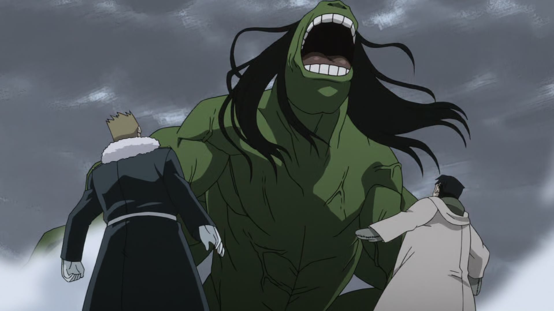 Fullmetal Alchemist: Brotherhood Ep 43: Bite of the Ant @ 00:07:34