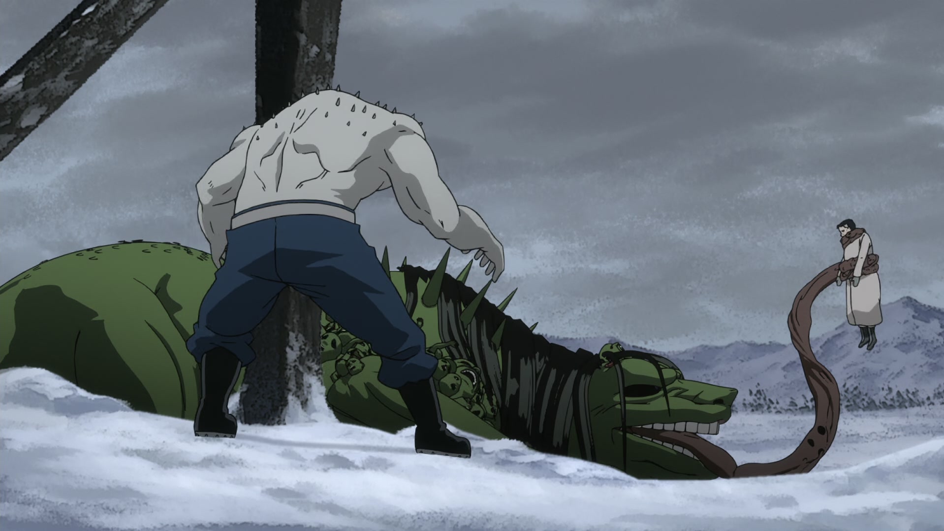 Fullmetal Alchemist: Brotherhood Ep 43: Bite of the Ant @ 00:09:02