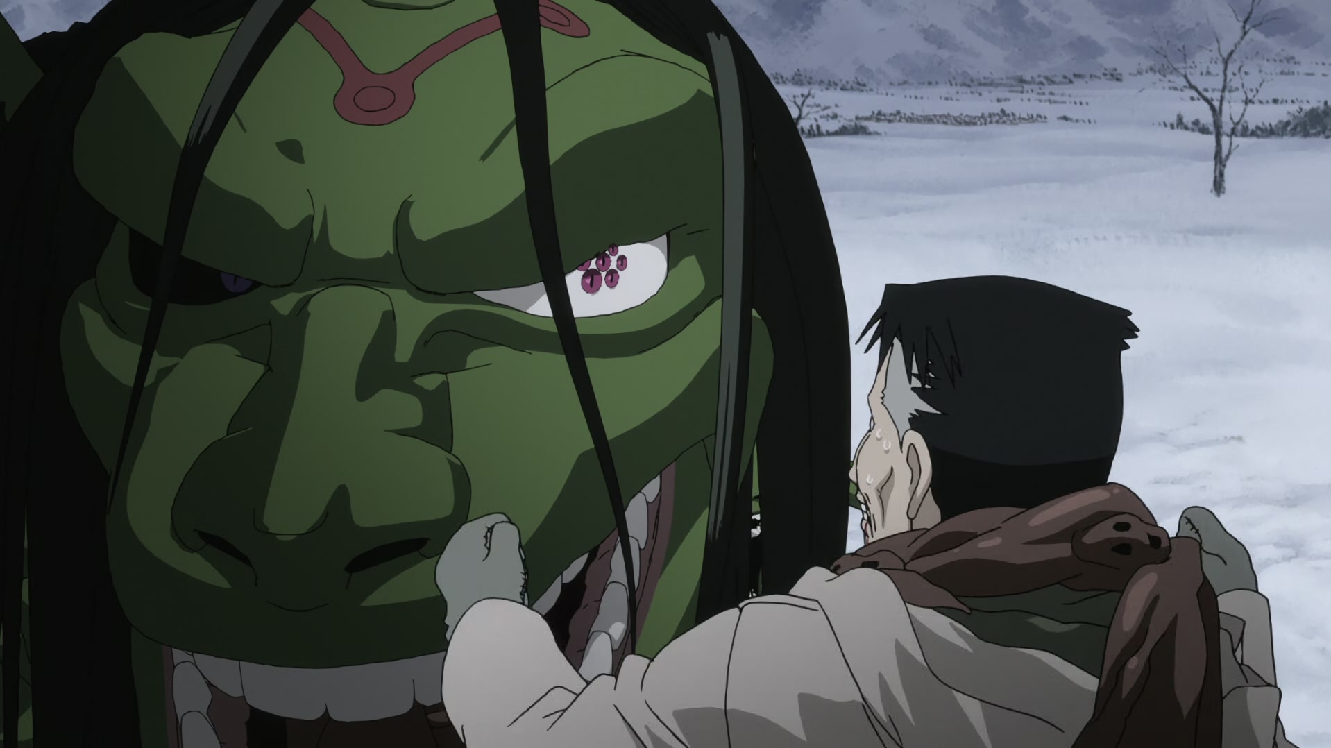 Fullmetal Alchemist: Brotherhood Ep 43: Bite of the Ant @ 00:09:32