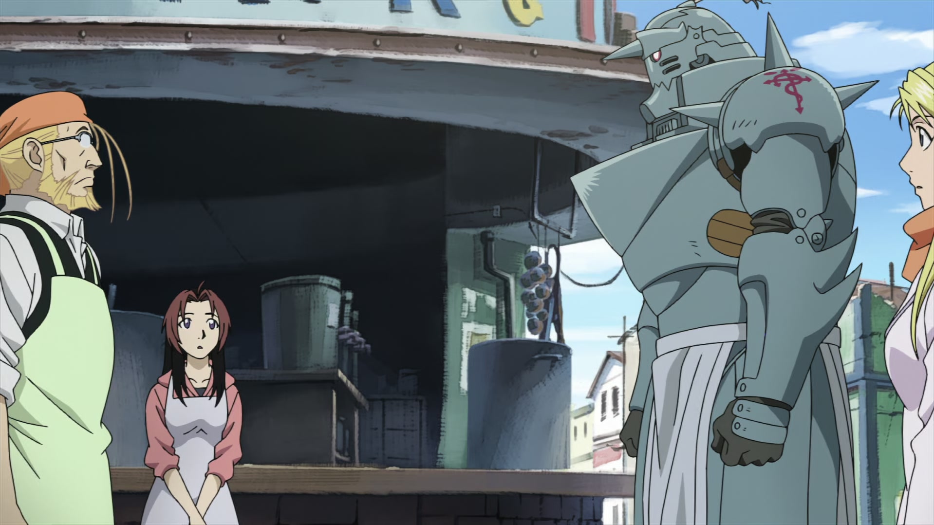 Fullmetal Alchemist: Brotherhood Ep 44: Revving at Full Throttle @ 00:01:53