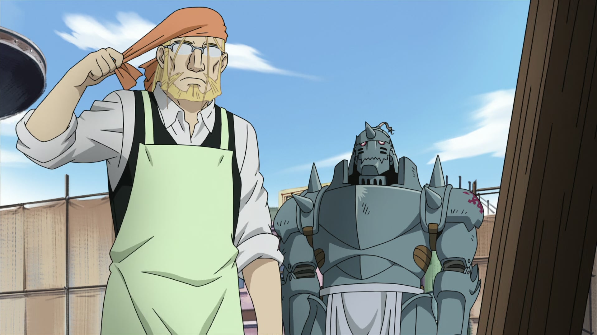 Fullmetal Alchemist: Brotherhood Ep 44: Revving at Full Throttle @ 00:02:07