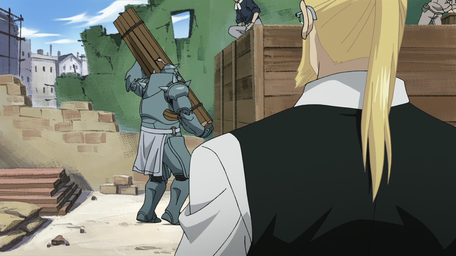 Fullmetal Alchemist: Brotherhood Ep 44: Revving at Full Throttle @ 00:03:51