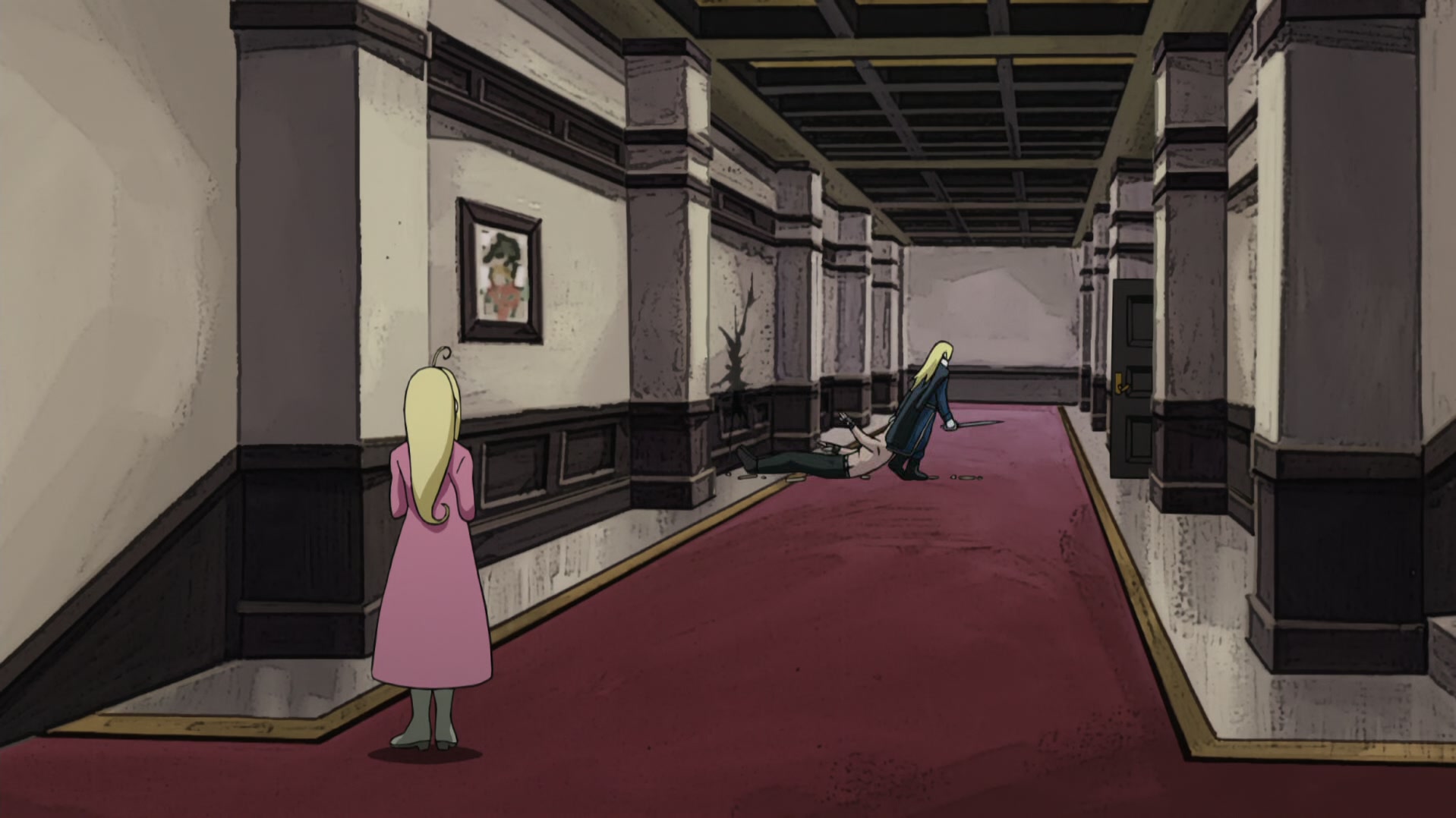 Fullmetal Alchemist: Brotherhood Ep 45: The Promised Day @ 00:05:29