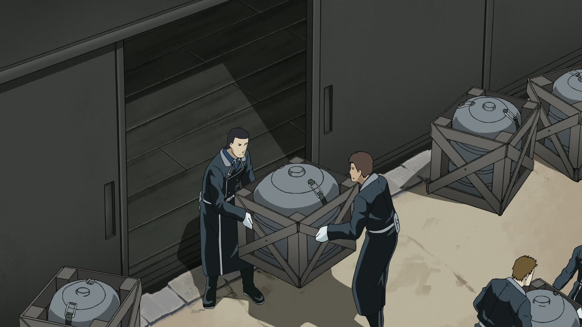 Fullmetal Alchemist: Brotherhood Ep 46: Looming Shadows @ 00:02:17