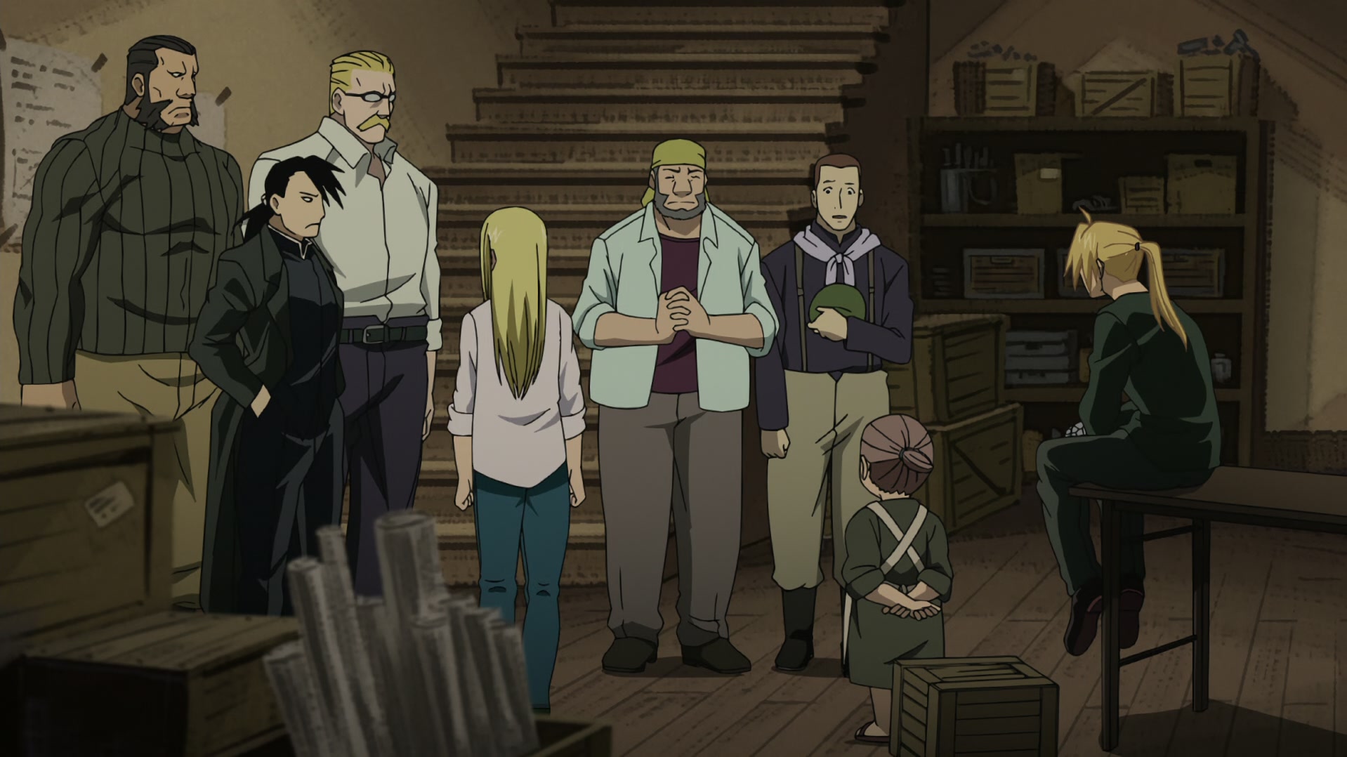 Fullmetal Alchemist: Brotherhood Ep 46: Looming Shadows @ 00:06:31