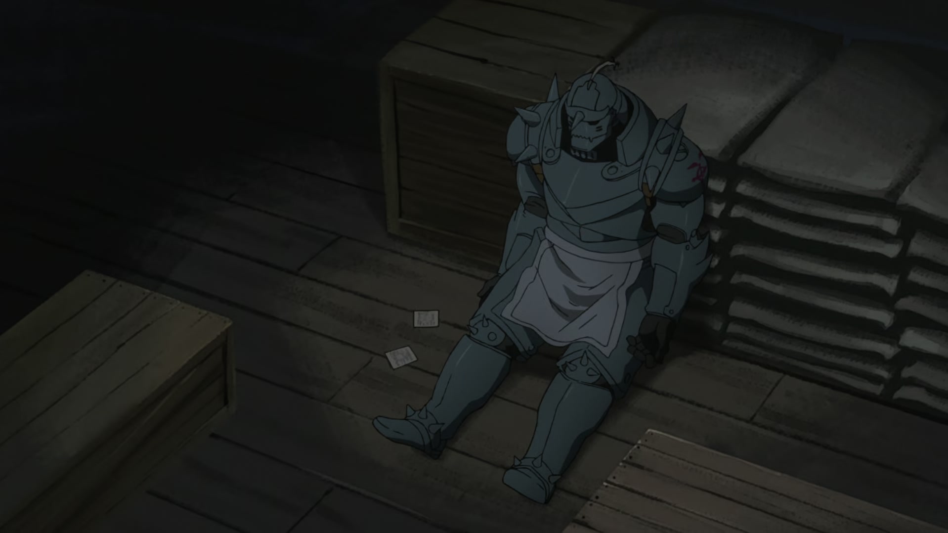 Fullmetal Alchemist: Brotherhood Ep 46: Looming Shadows @ 00:13:46