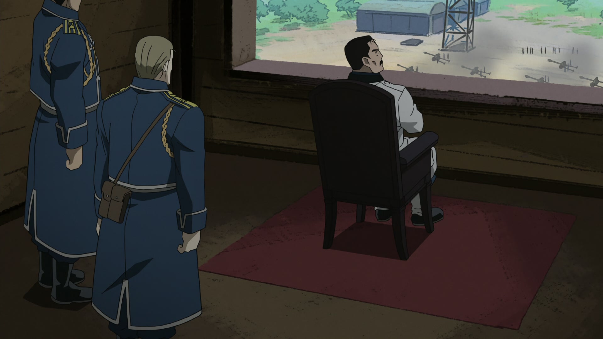 Fullmetal Alchemist: Brotherhood Ep 46: Looming Shadows @ 00:18:27