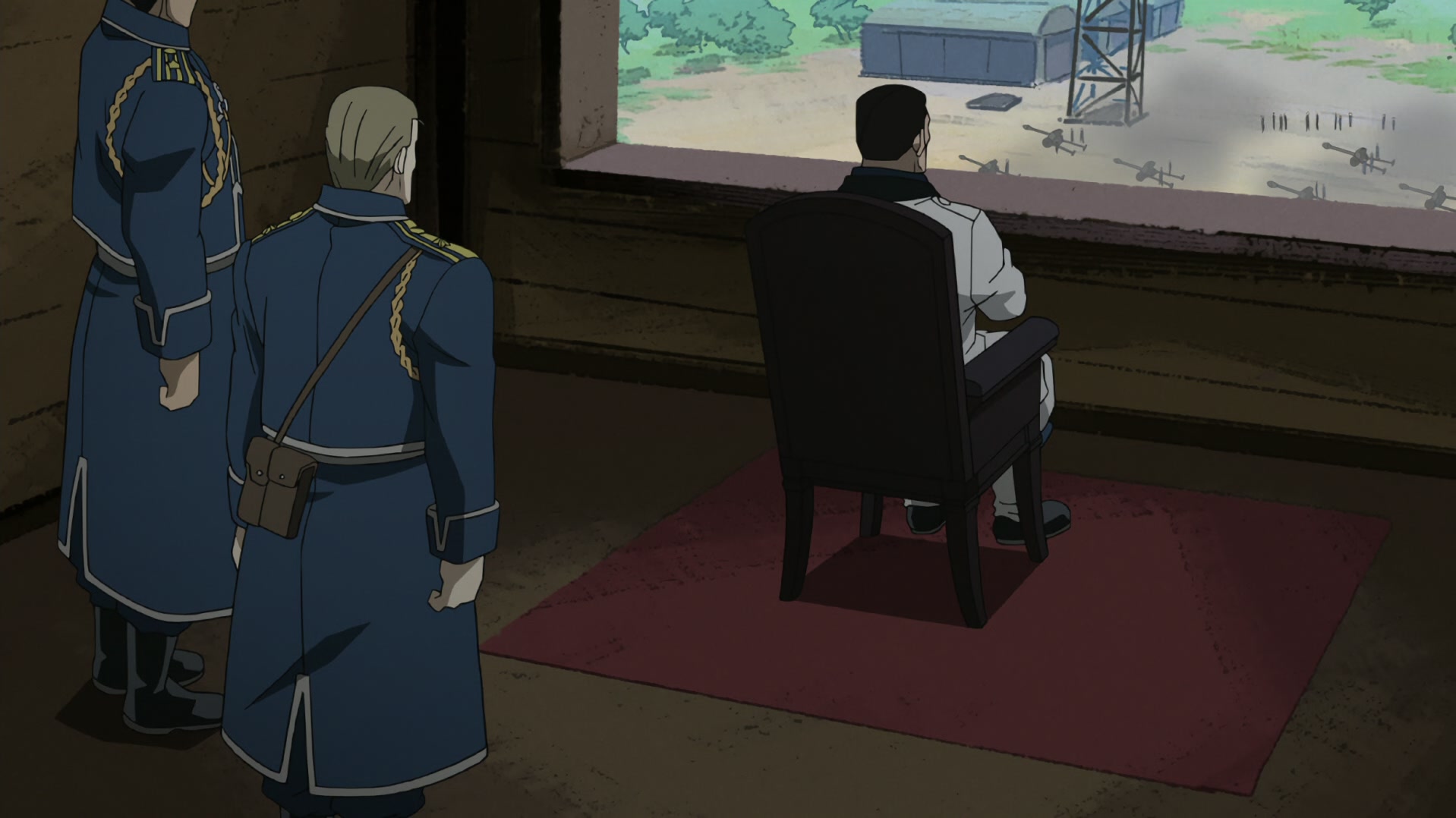 Fullmetal Alchemist: Brotherhood Ep 46: Looming Shadows @ 00:18:34