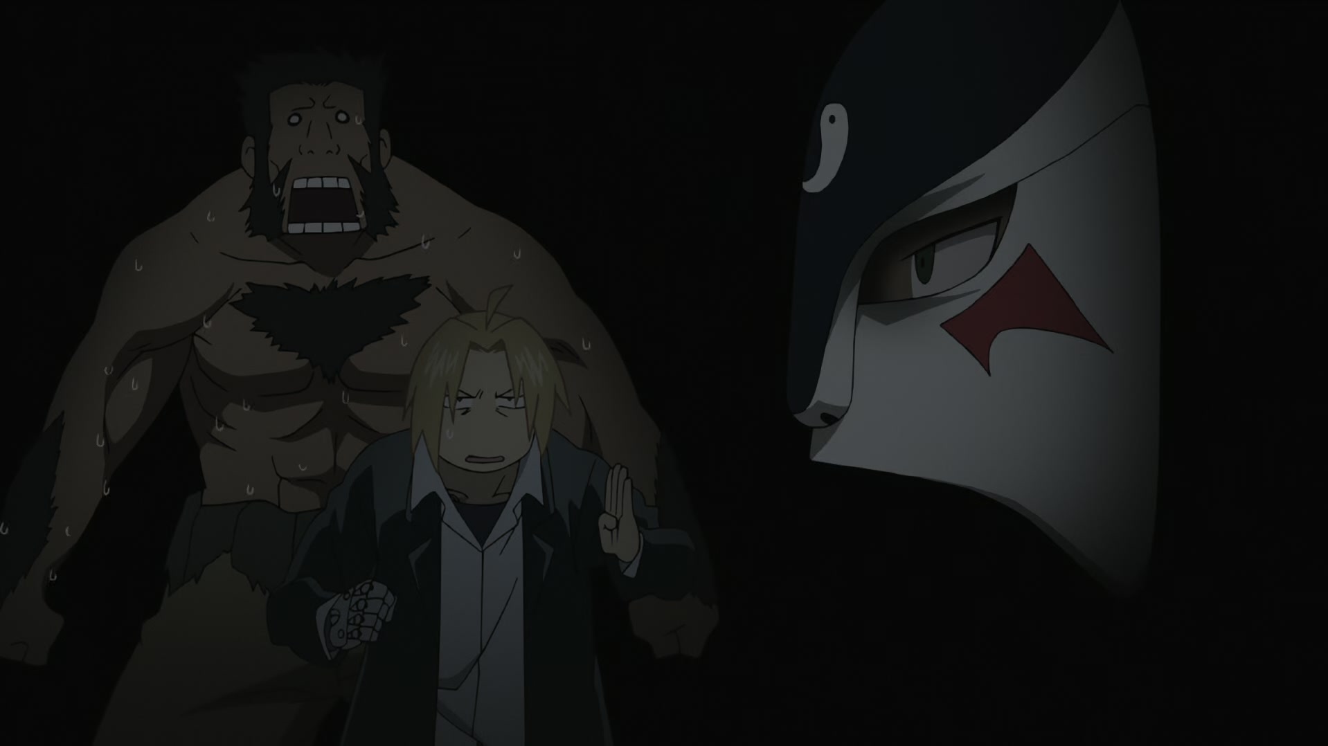 Fullmetal Alchemist: Brotherhood Ep 48: The Oath in the Tunnel @ 00:03:34