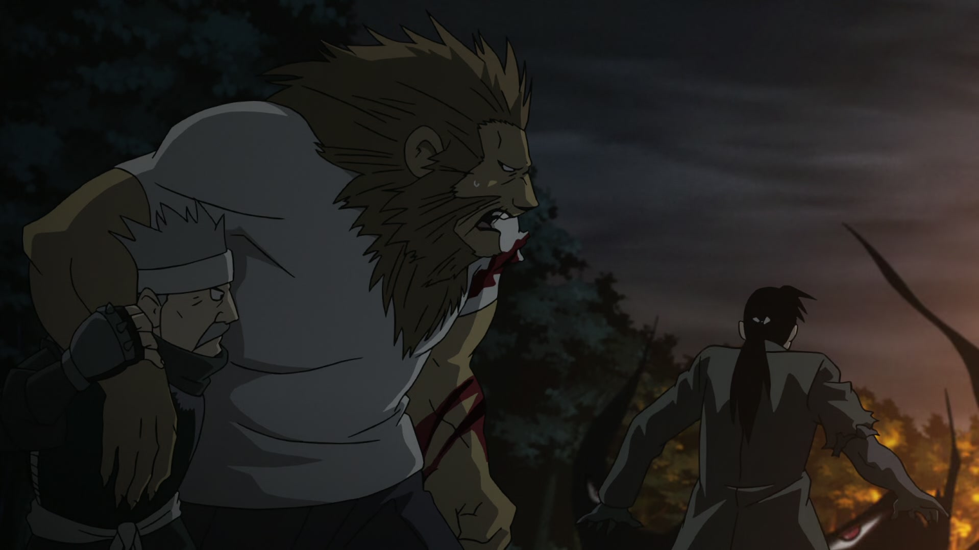 Fullmetal Alchemist: Brotherhood Ep 49: Filial Affection @ 00:03:55