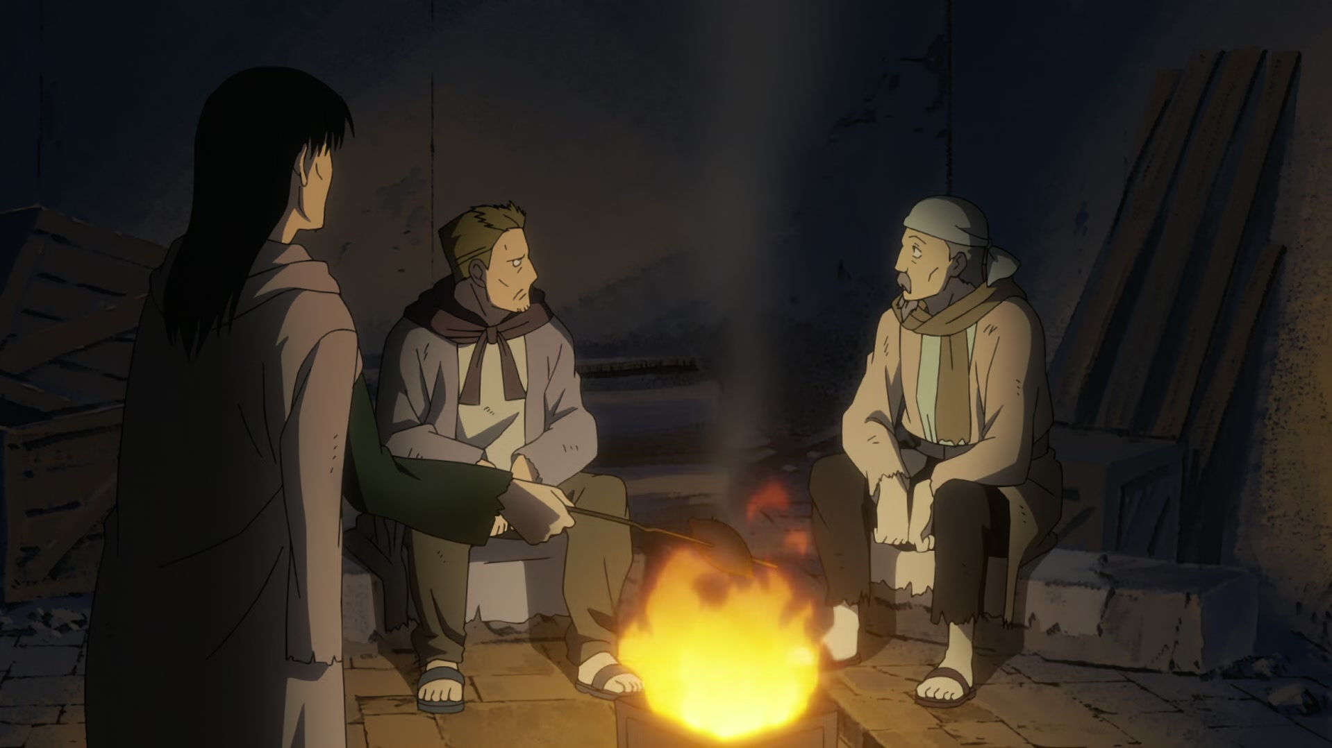 Fullmetal Alchemist: Brotherhood Ep 49: Filial Affection @ 00:12:11