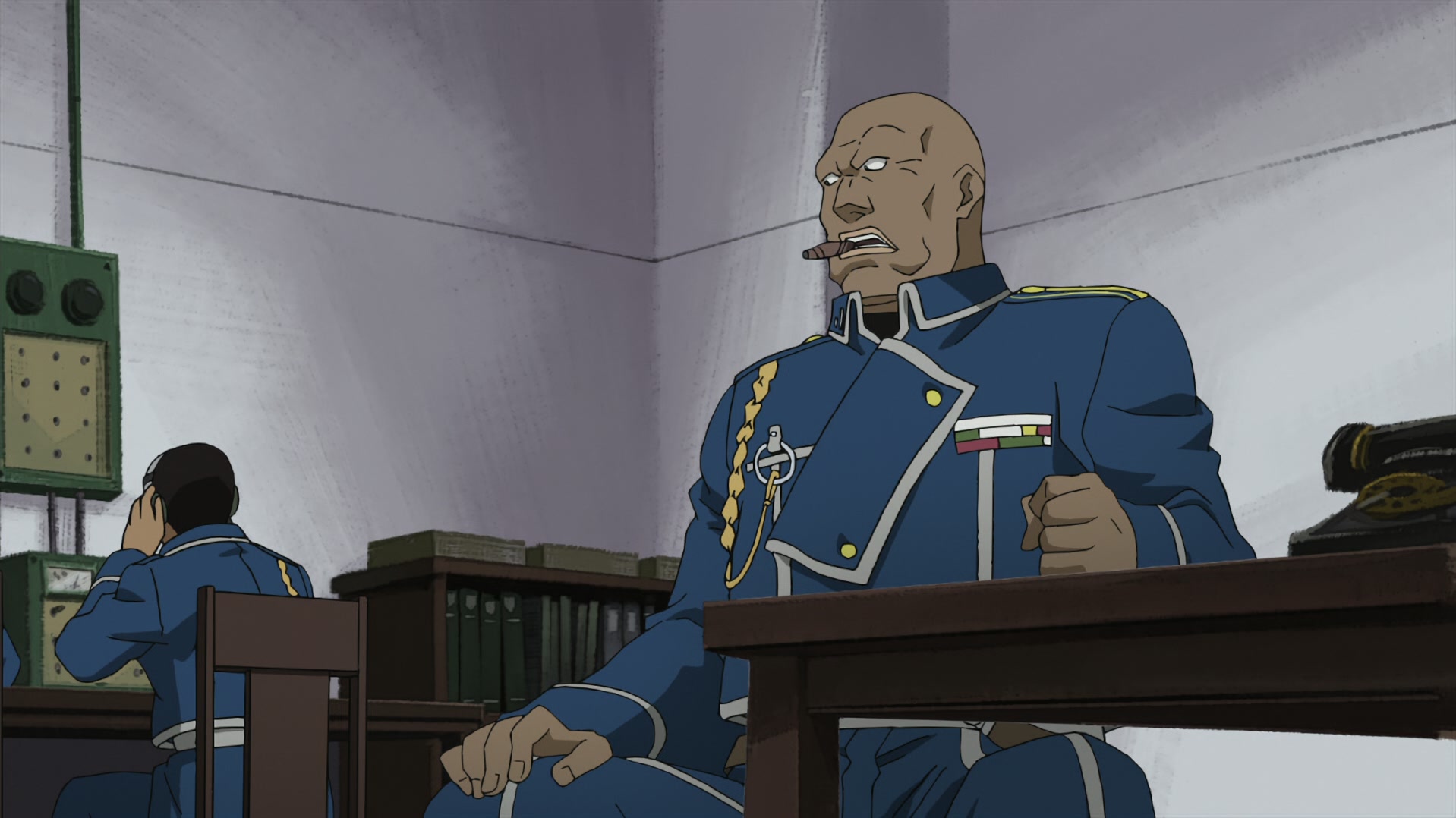 Fullmetal Alchemist: Brotherhood Ep 50: Upheaval in Central @ 00:03:25