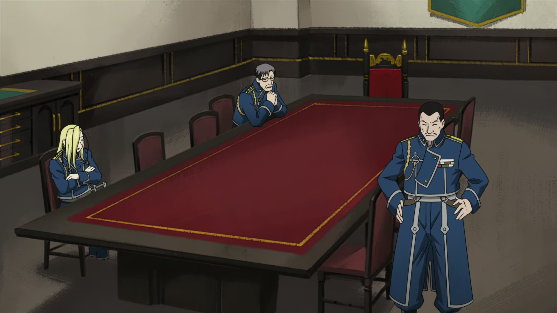 Fullmetal Alchemist: Brotherhood Ep 50: Upheaval in Central @ 00:05:06