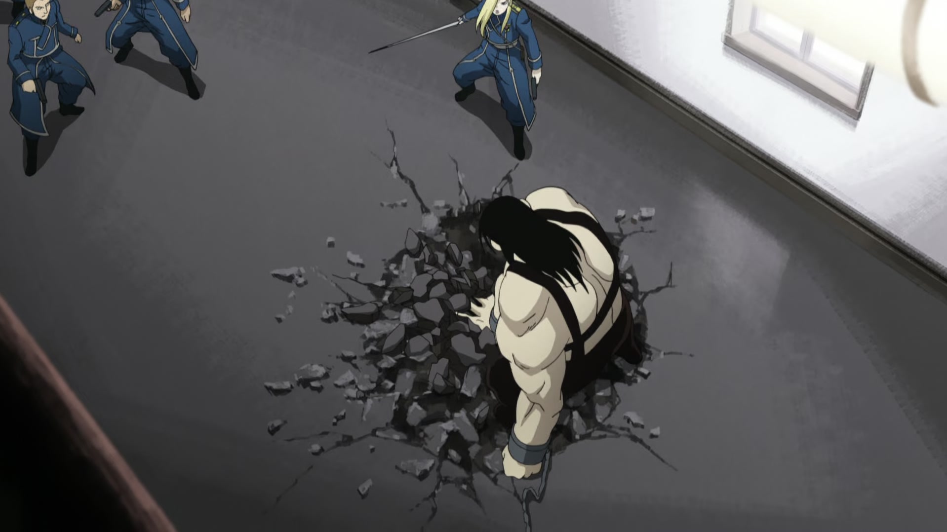 Fullmetal Alchemist: Brotherhood Ep 51: The Immortal Legion @ 00:05:49